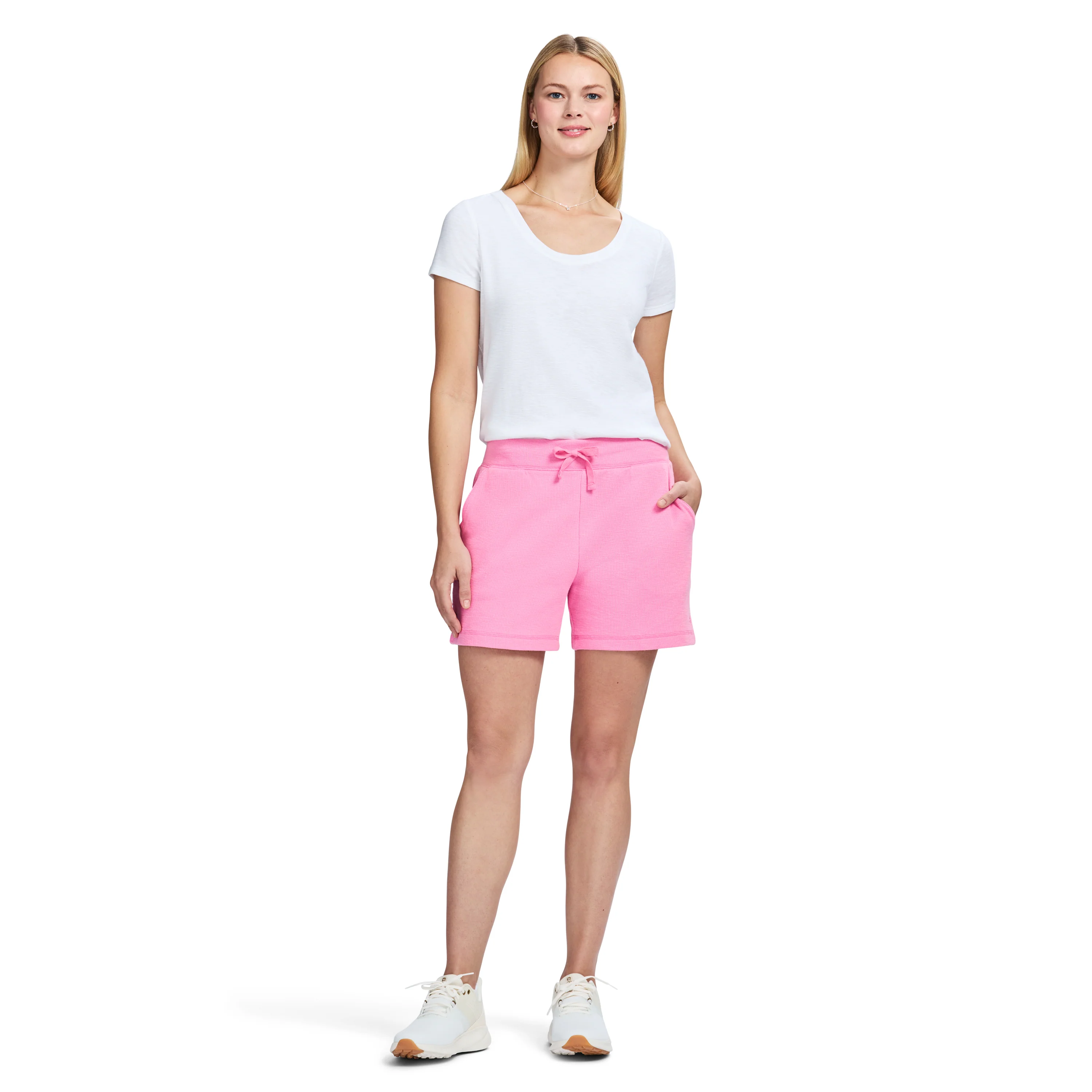 ALEX SLUB TEE - BRIGHT WHITE - Image 3