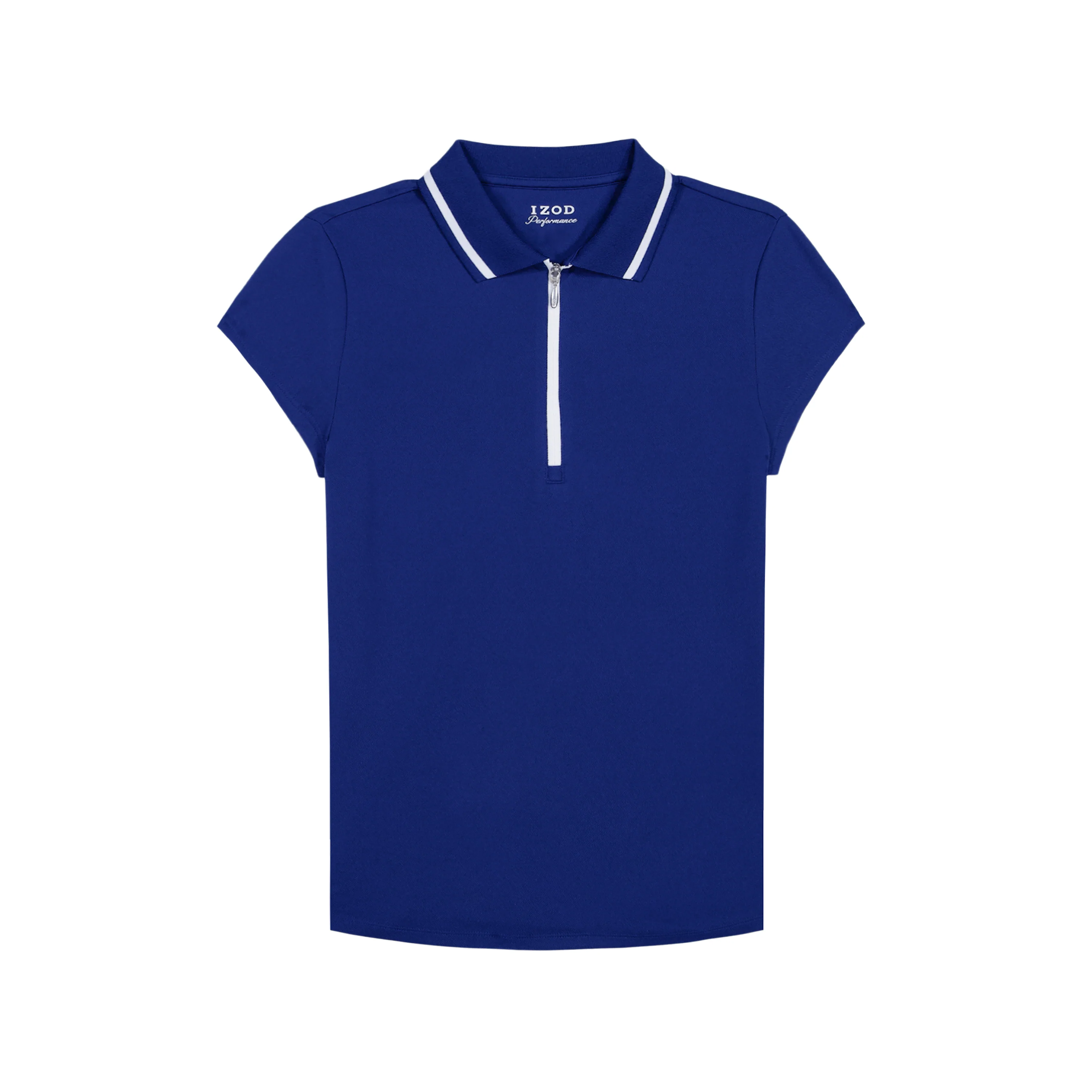 CHLOE COURTSIDE CAP SLEEVE POLO - SODALITE BLUE - Image 4