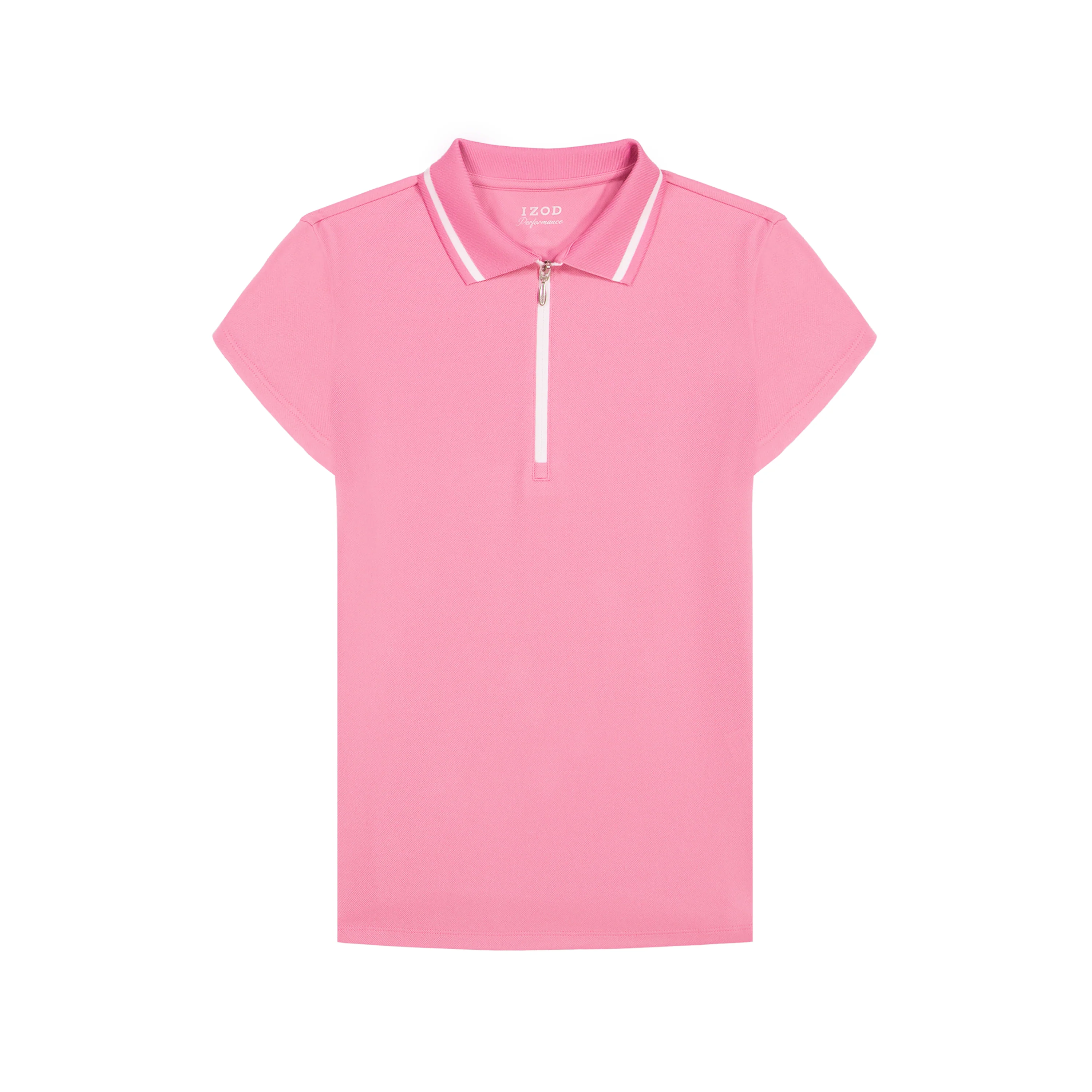 CHLOE COURTSIDE CAP SLEEVE POLO - SACHET PINK - Image 5