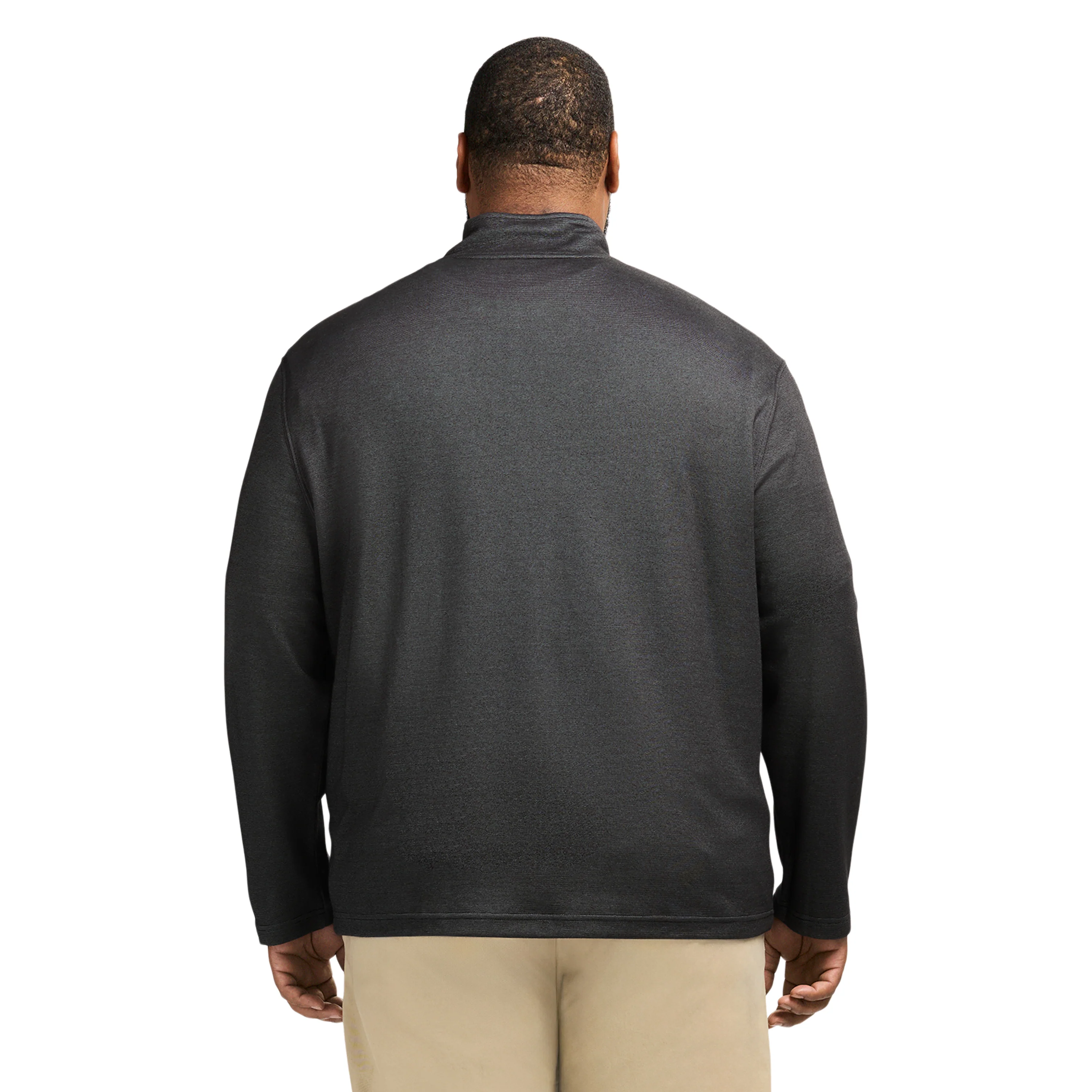 BIG & TALL PERFORMANCE COMFORT 1/4 ZIP - SMOKE - Image 3