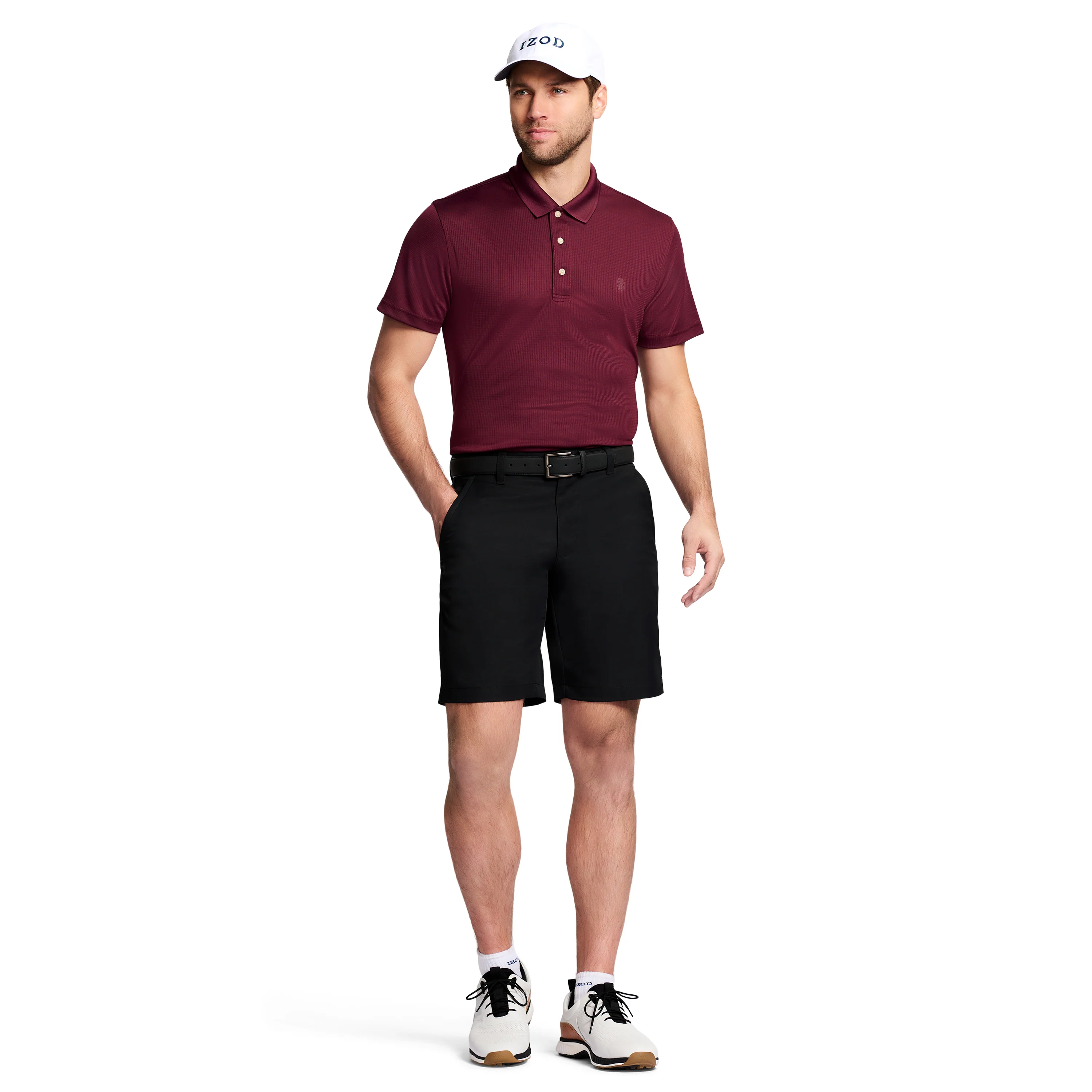 GOLF 9.5" MICRO POLY CLASSIC FIT SHORT - CAVIAR - Image 4
