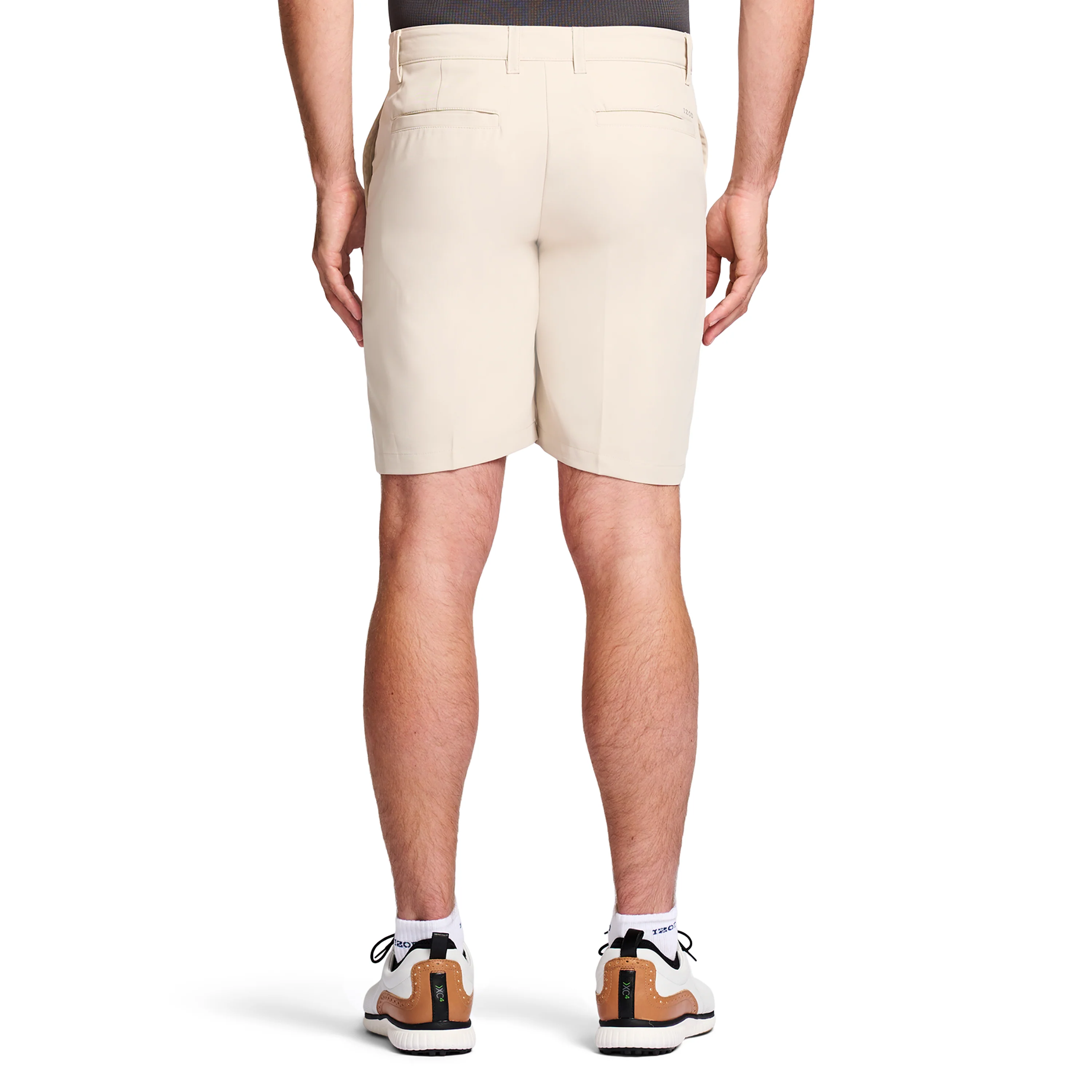 GOLF 9.5" MICRO POLY CLASSIC FIT SHORT - STONEDUST - Image 3