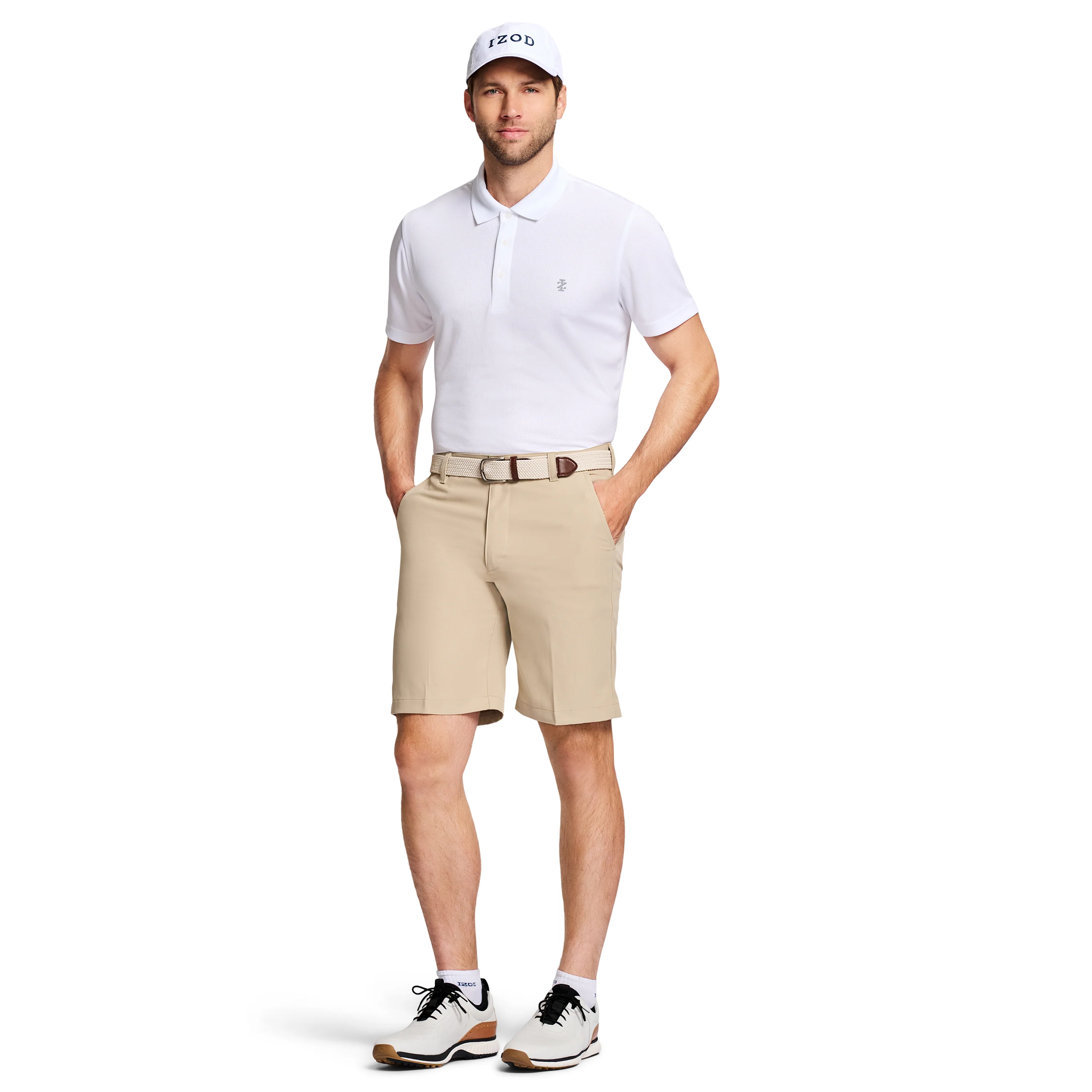 GOLF 9.5" MICRO POLY CLASSIC FIT SHORT - R. KHAKI - Image 4