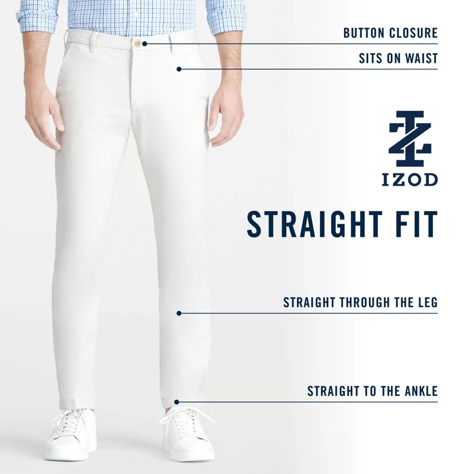 PERFORMANCE FLAT FRONT CHINO PANTS STRAIGHT - WARM PEARL - Image 6