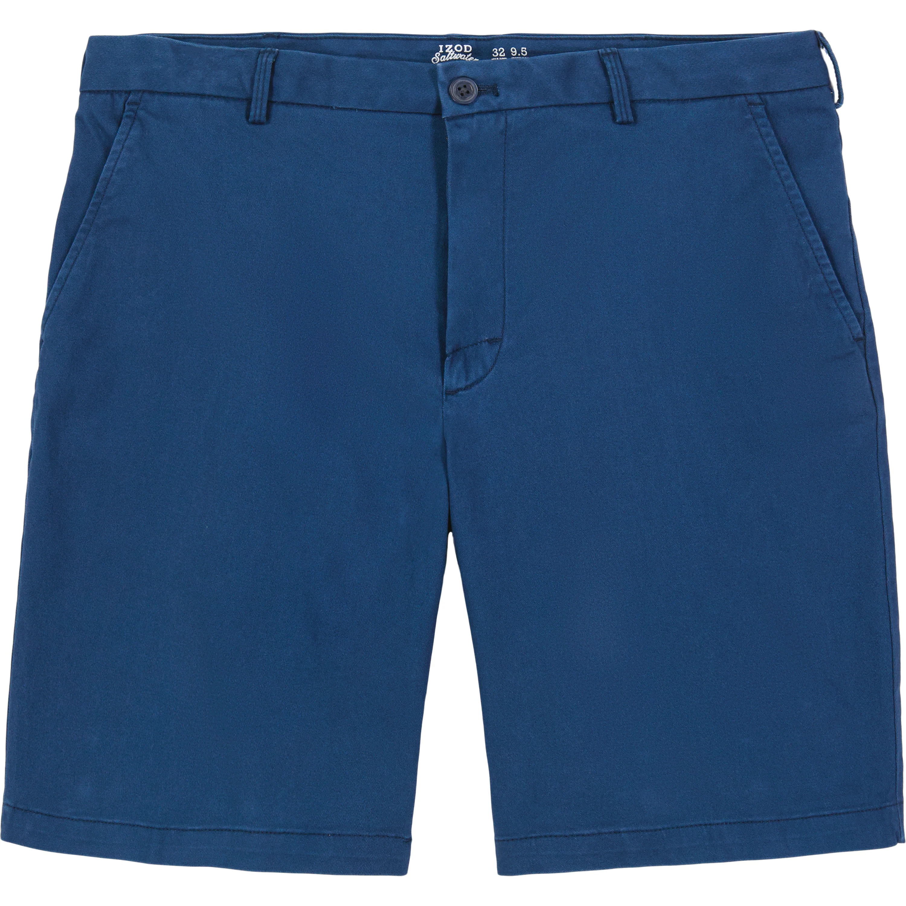 SALTWATER 9.5" FLAT FRONT CHINO SHORT - CADET NAVY - Image 5