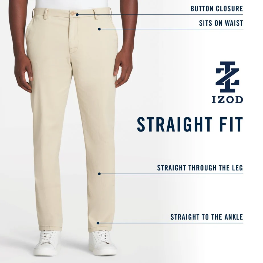SALTWATER FLAT FRONT CHINO PANT STRAIGHT - COGNAC - Image 6