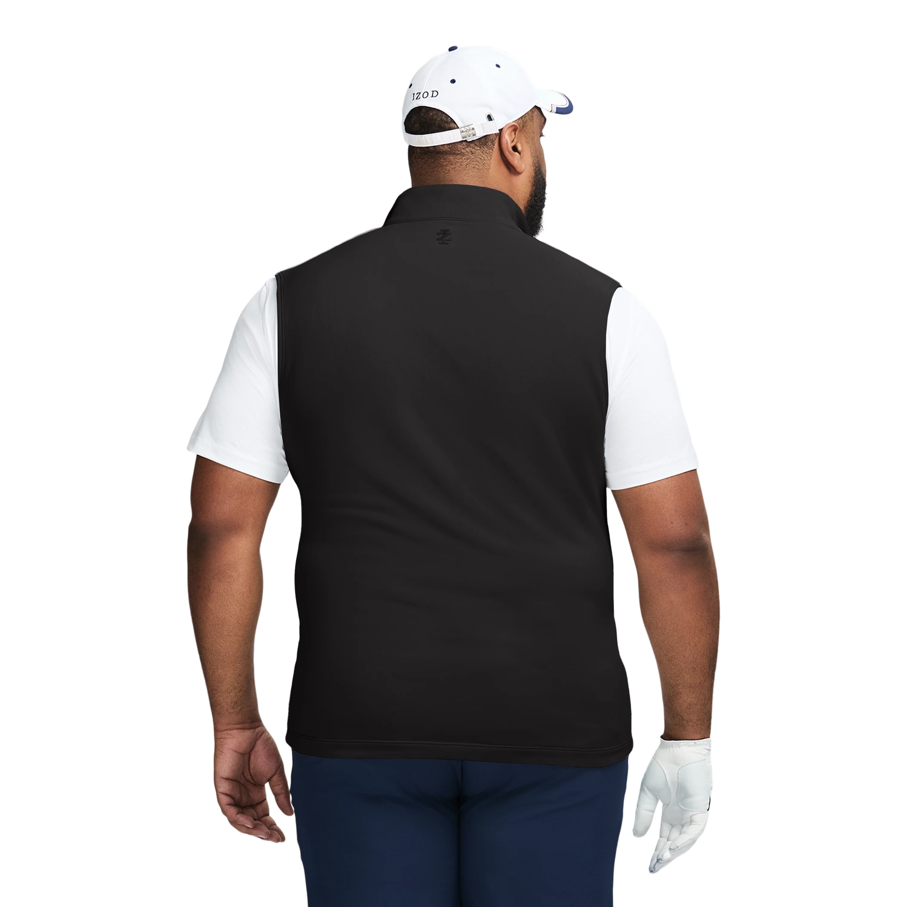 BIG & TALL GOLF HYDRASHIELD VEST - BLACK - Image 3