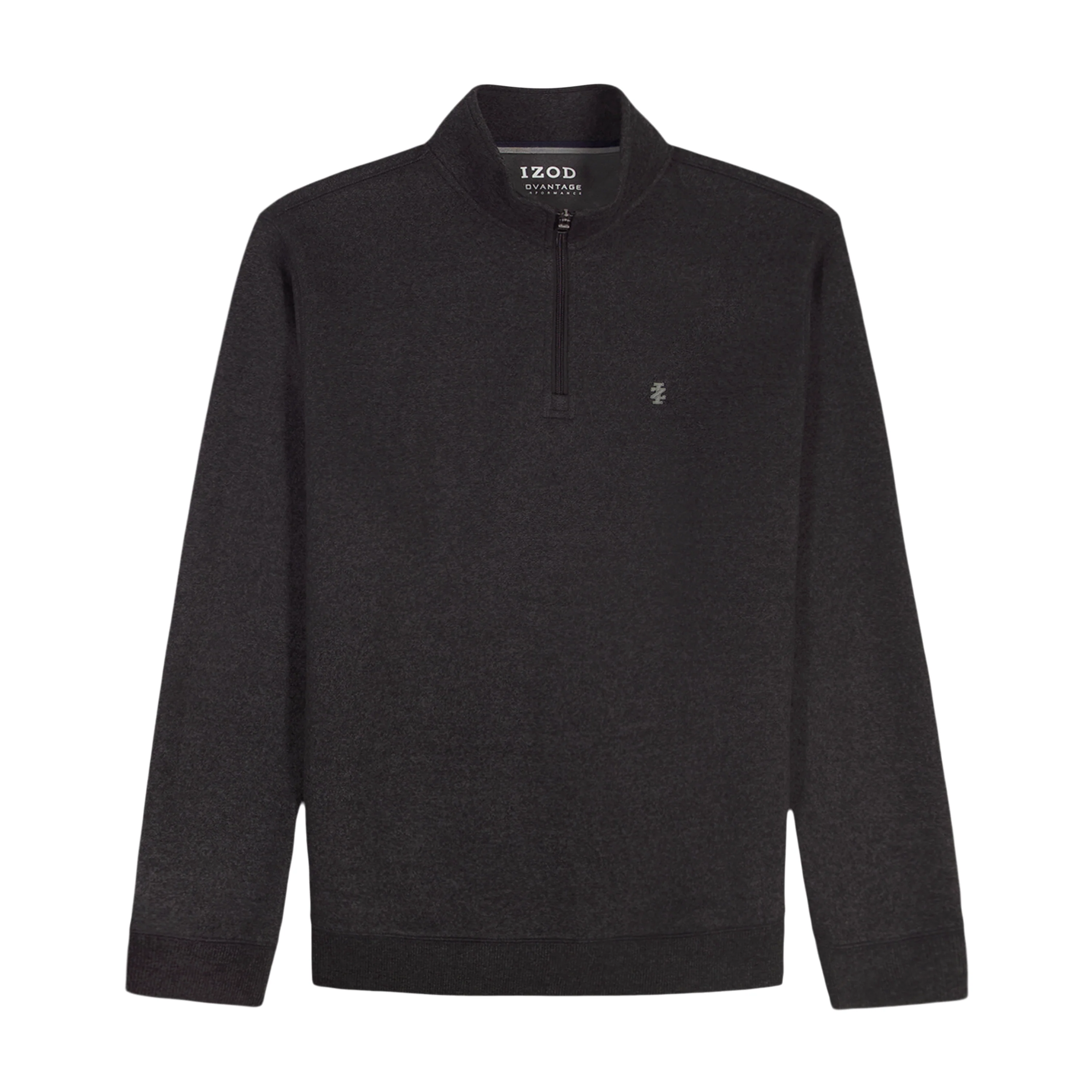 ADVANTAGE PERFORMANCE 1/4 ZIP FLEECE - BLACK - Image 4