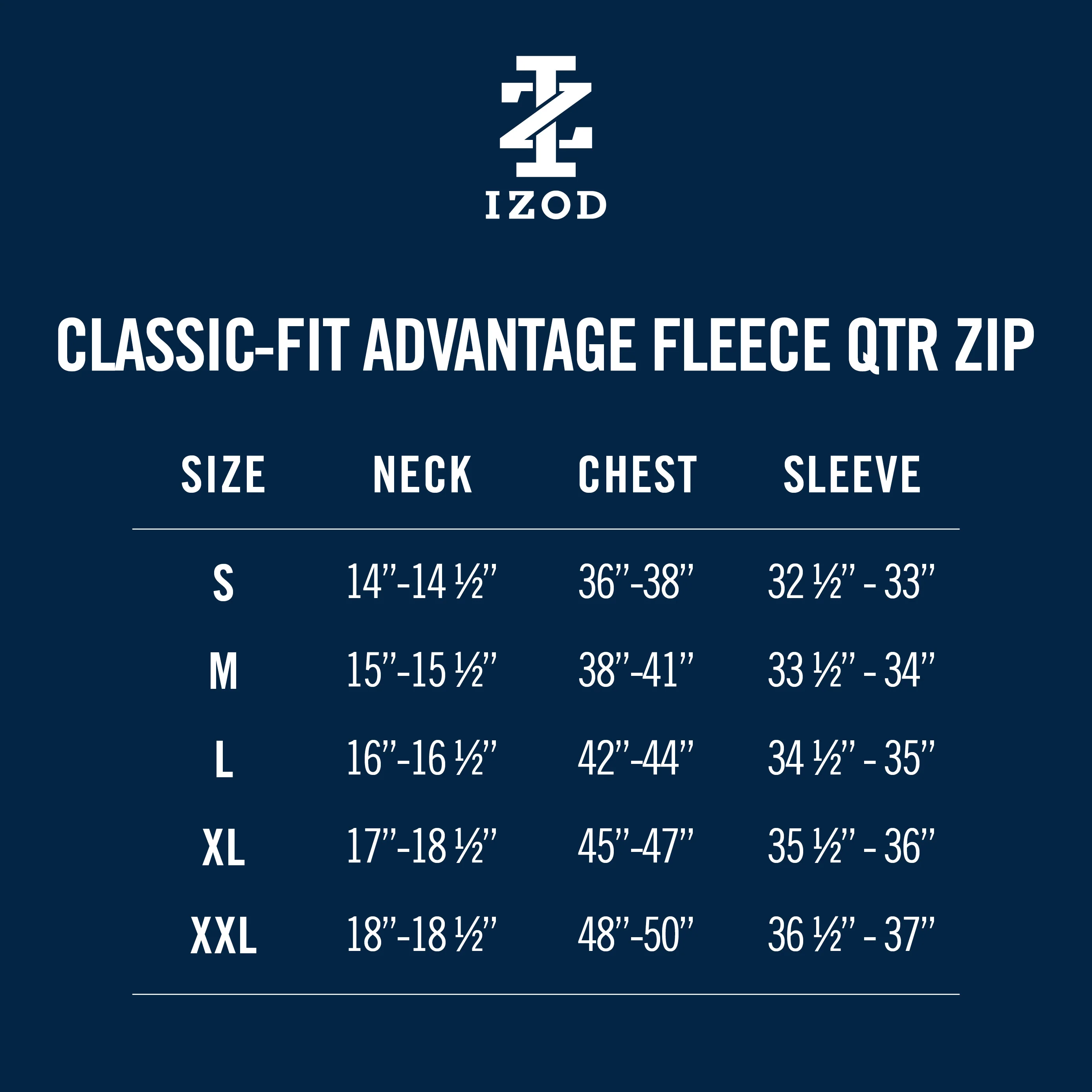 ADVANTAGE PERFORMANCE 1/4 ZIP FLEECE - NAVY BLAZER - Image 6