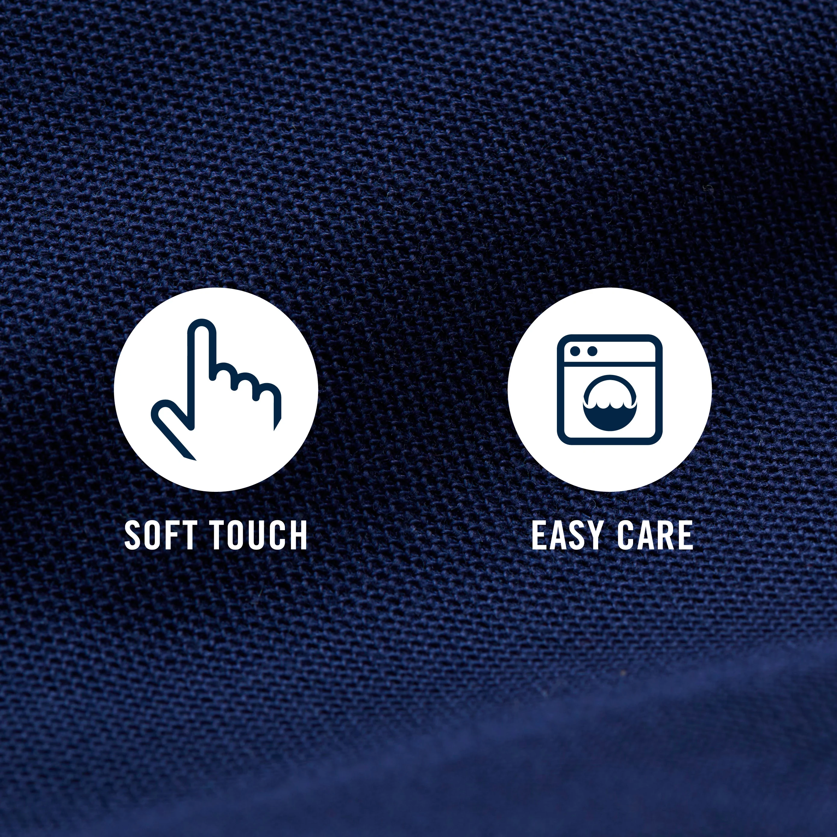 BIG & TALL ADVANTAGE PERFORMANCE 1/4 ZIP FLEECE - NAVY BLAZER - Image 6
