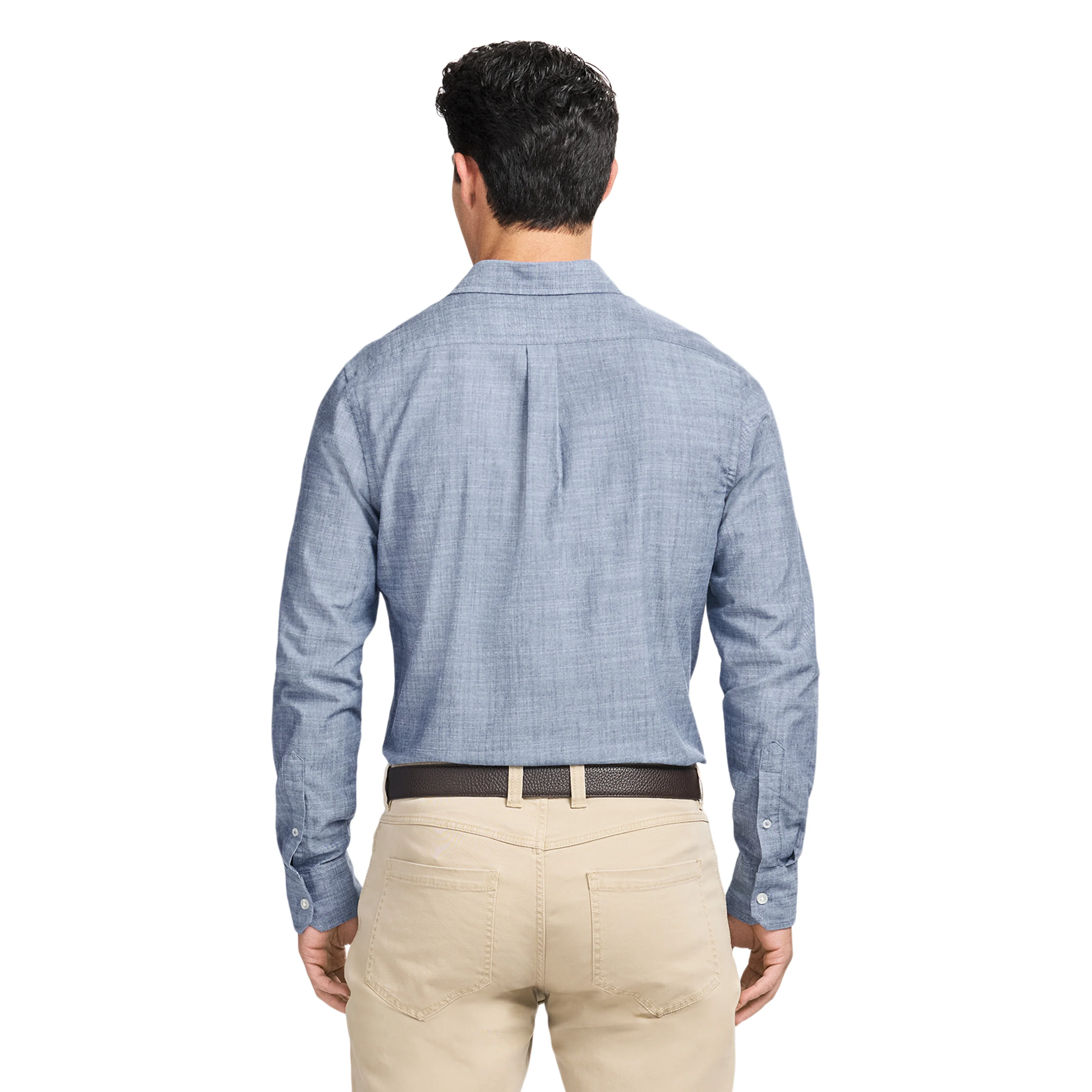 LUXURY SPORT L/S SHIRT - TWILIGHT BLUE - Image 3