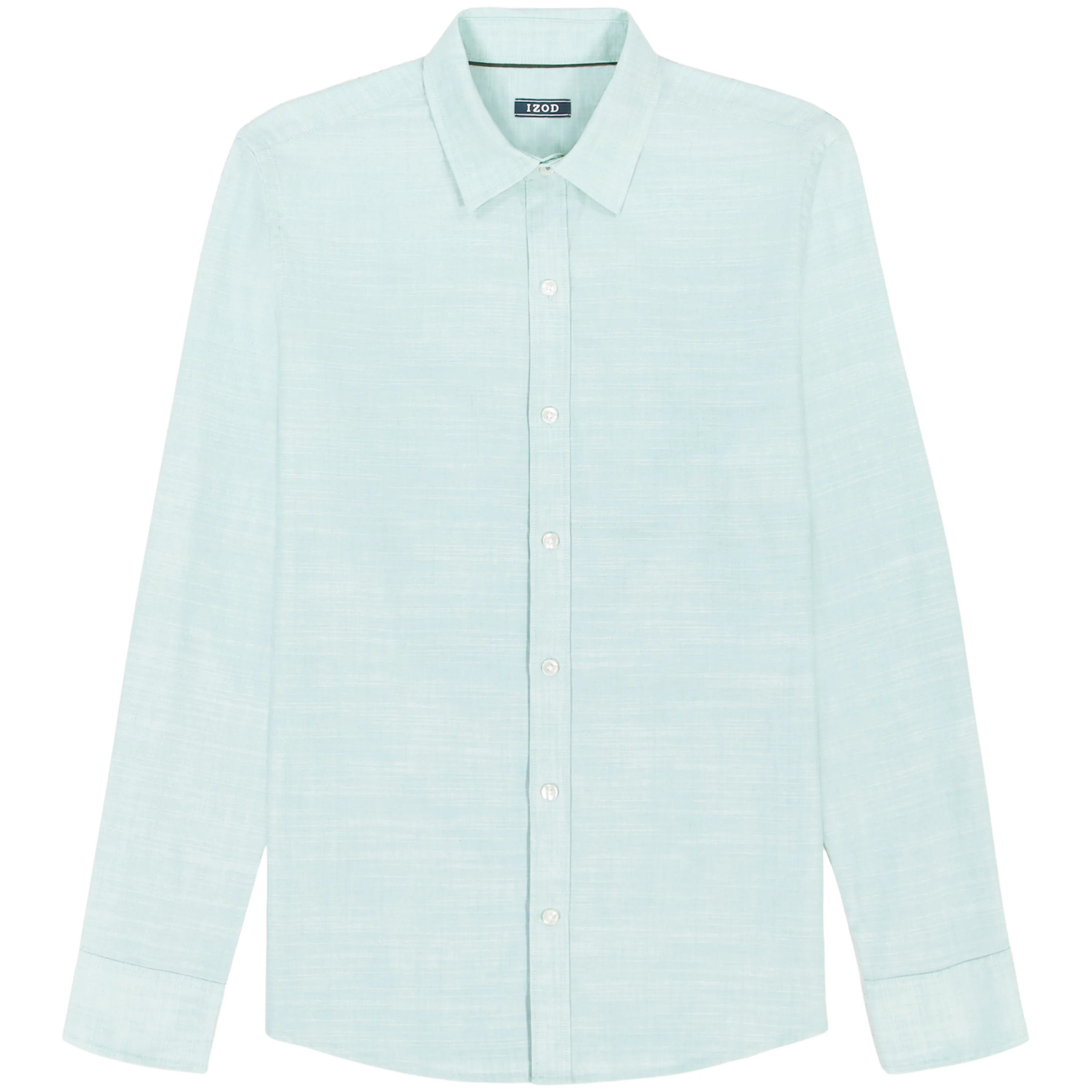 BIG & TALL LUXURY SPORT L/S SHIRT - WASABI - Image 4