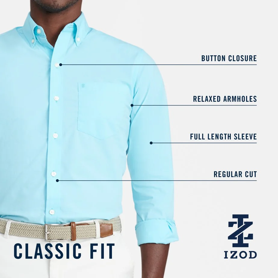 PERFORMANCE COMFORT L/S SHIRT - MAZARINE BLUE - Image 5