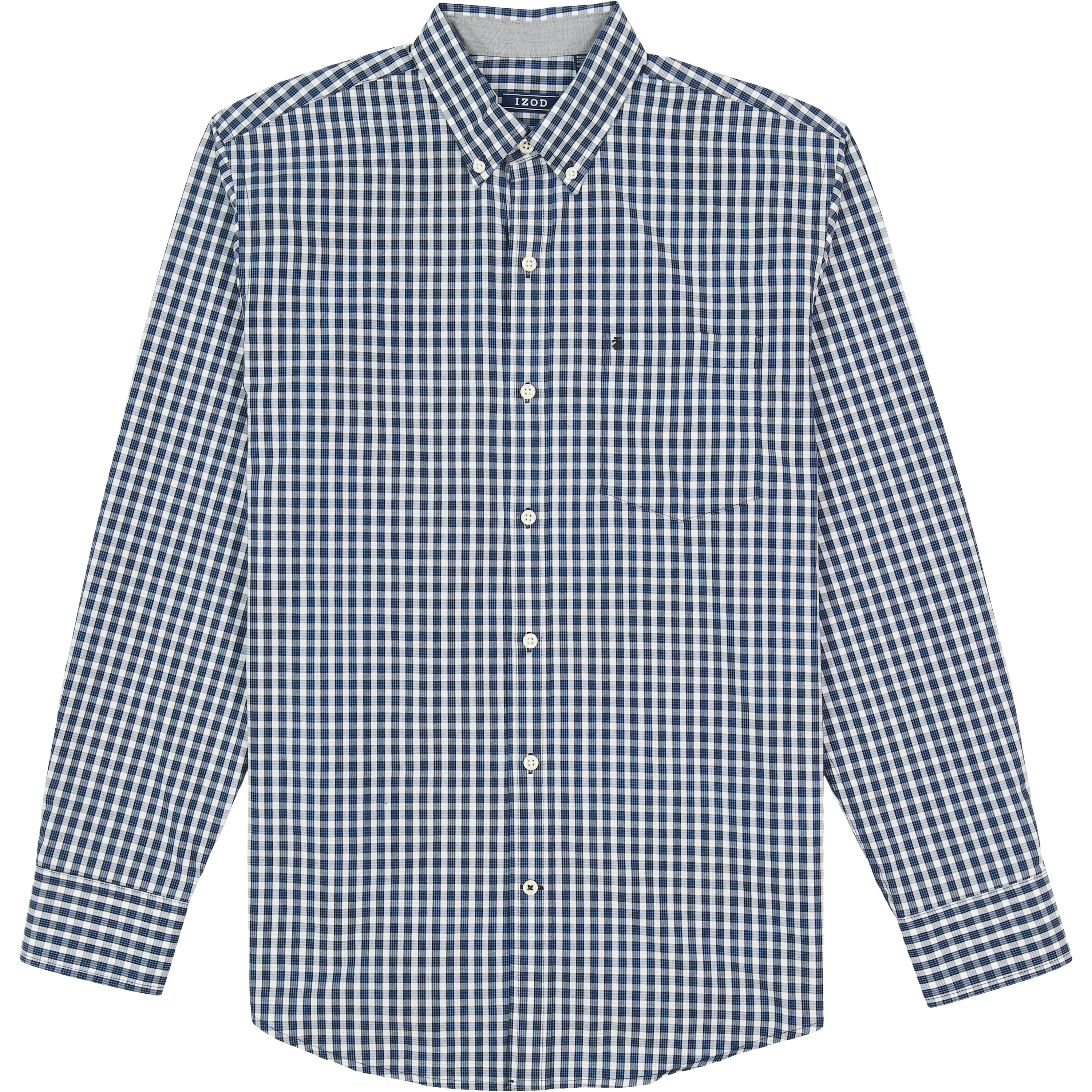 PERFORMANCE COMFORT L/S PLAID SHIRT - BLACK - Image 4