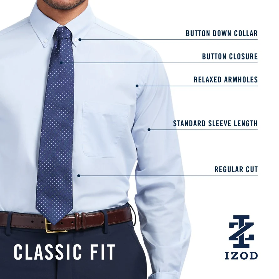 ROYAL TEXTURE L/S PLAID DRESS SHIRT - DELLA ROBBIA BLUE - Image 5