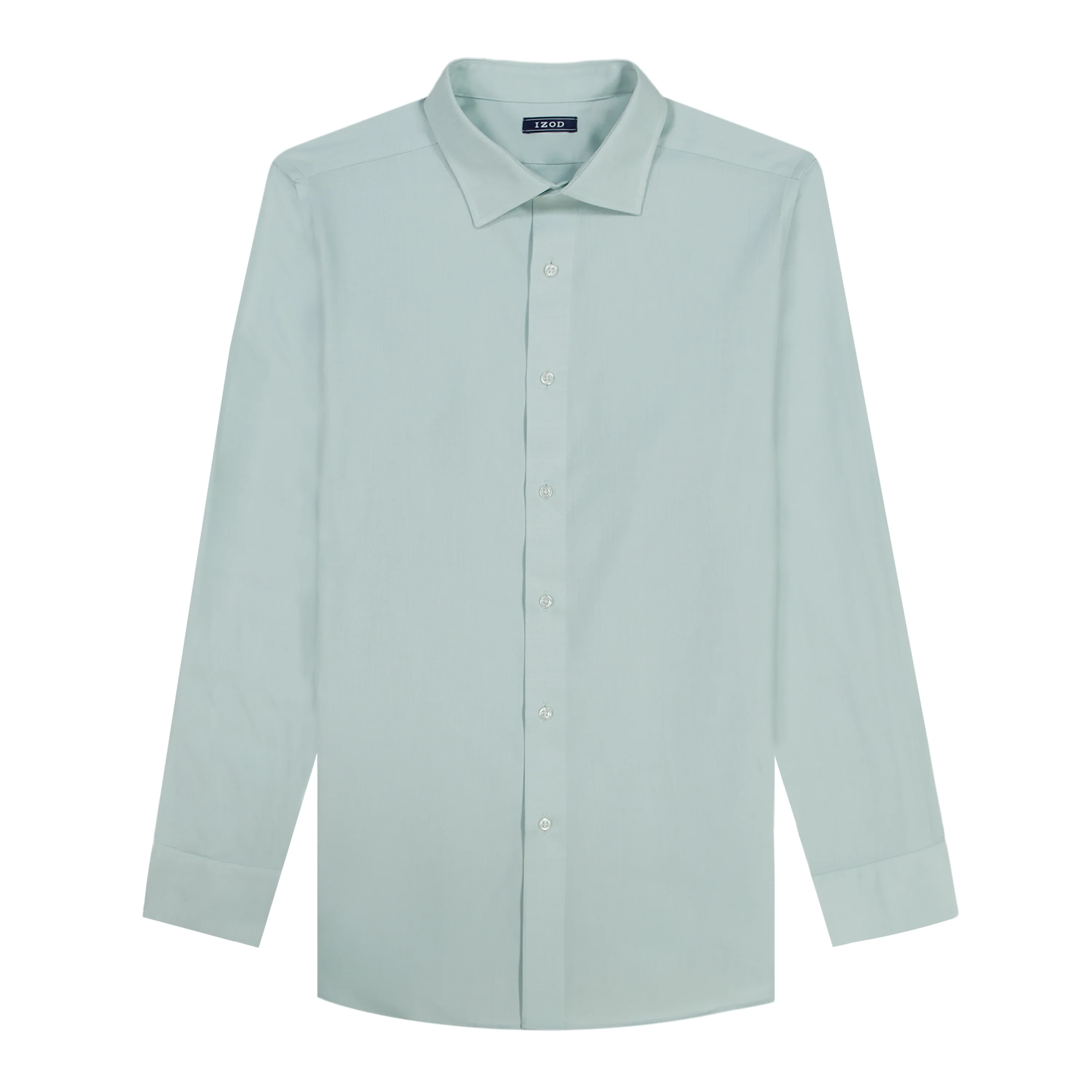 ROYAL TEXTURE L/S BUTTON-DOWN DRESS SHIRT - HARBOR GRAY - Image 6