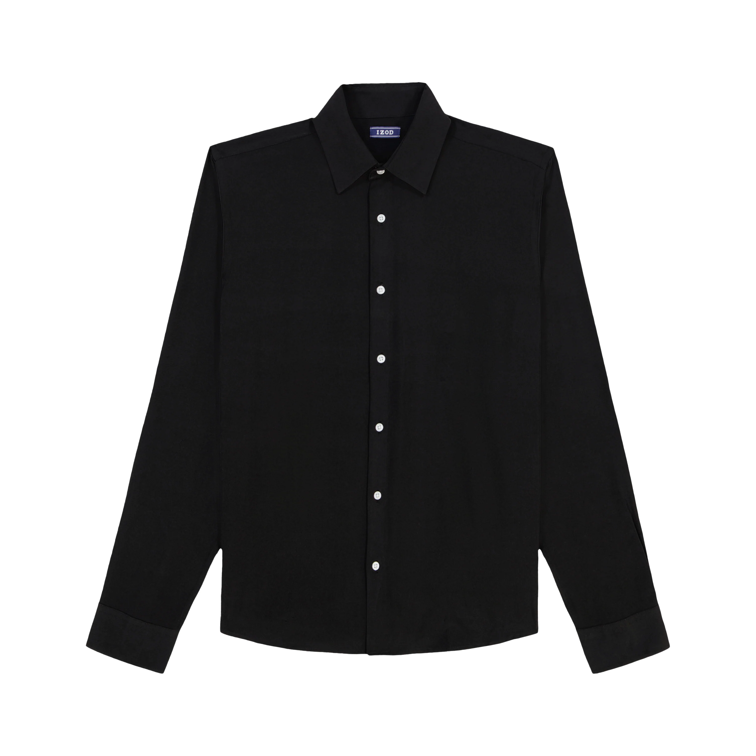 TRAVELER L/S DRESS SHIRT - BLACK - Image 5
