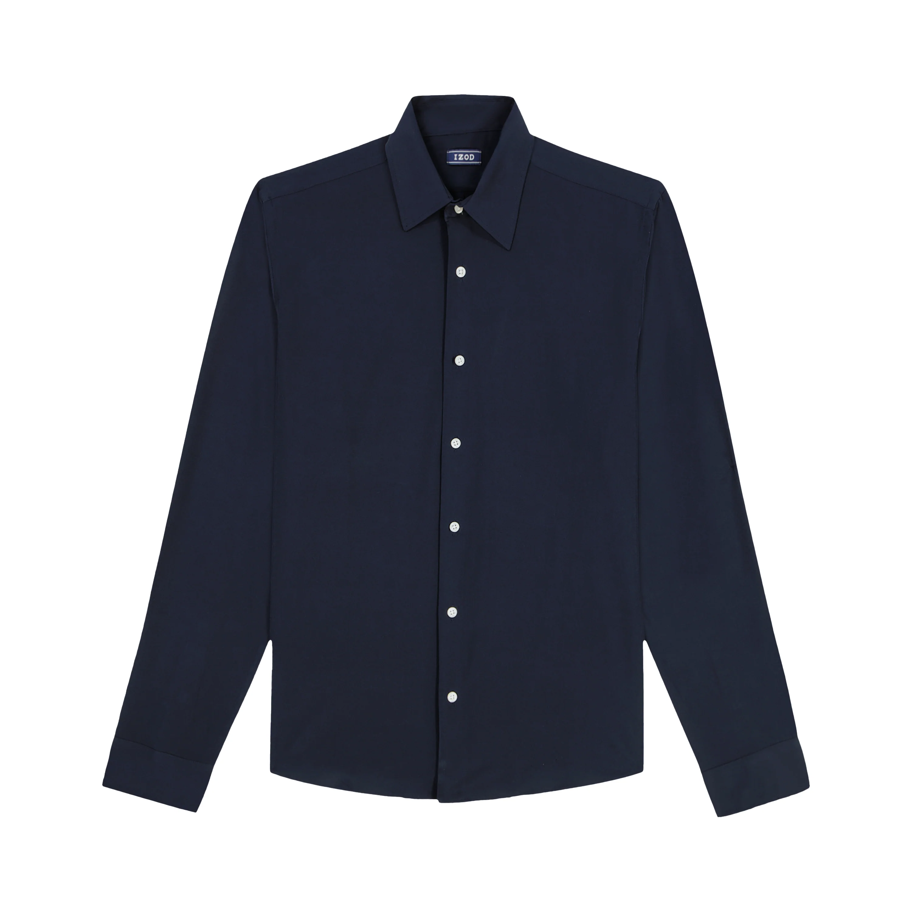 TRAVELER L/S DRESS SHIRT - NAVY BLAZER - Image 5