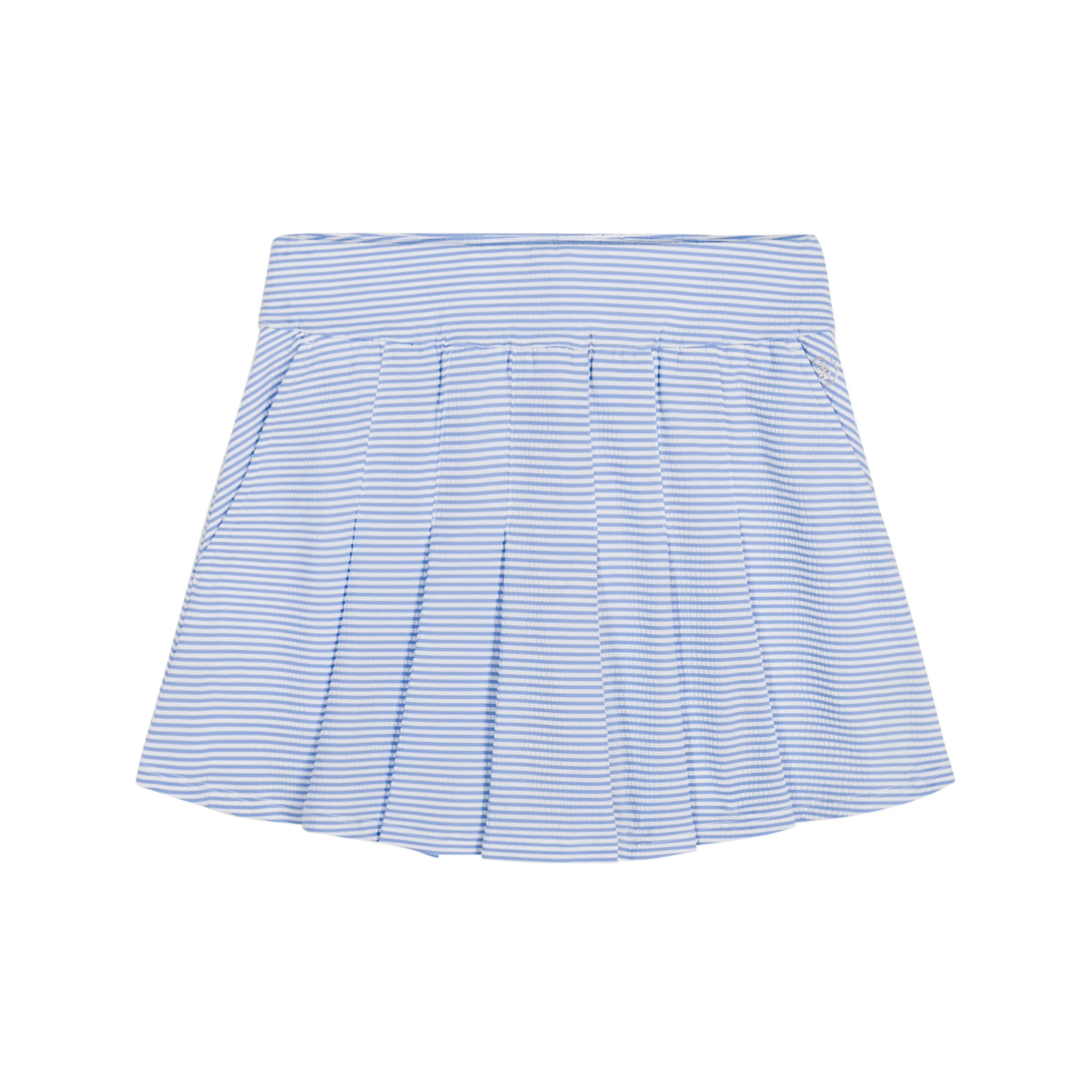 PAULINE PLEATED PULL-ON SKORT - HYDRANGEA - Image 5