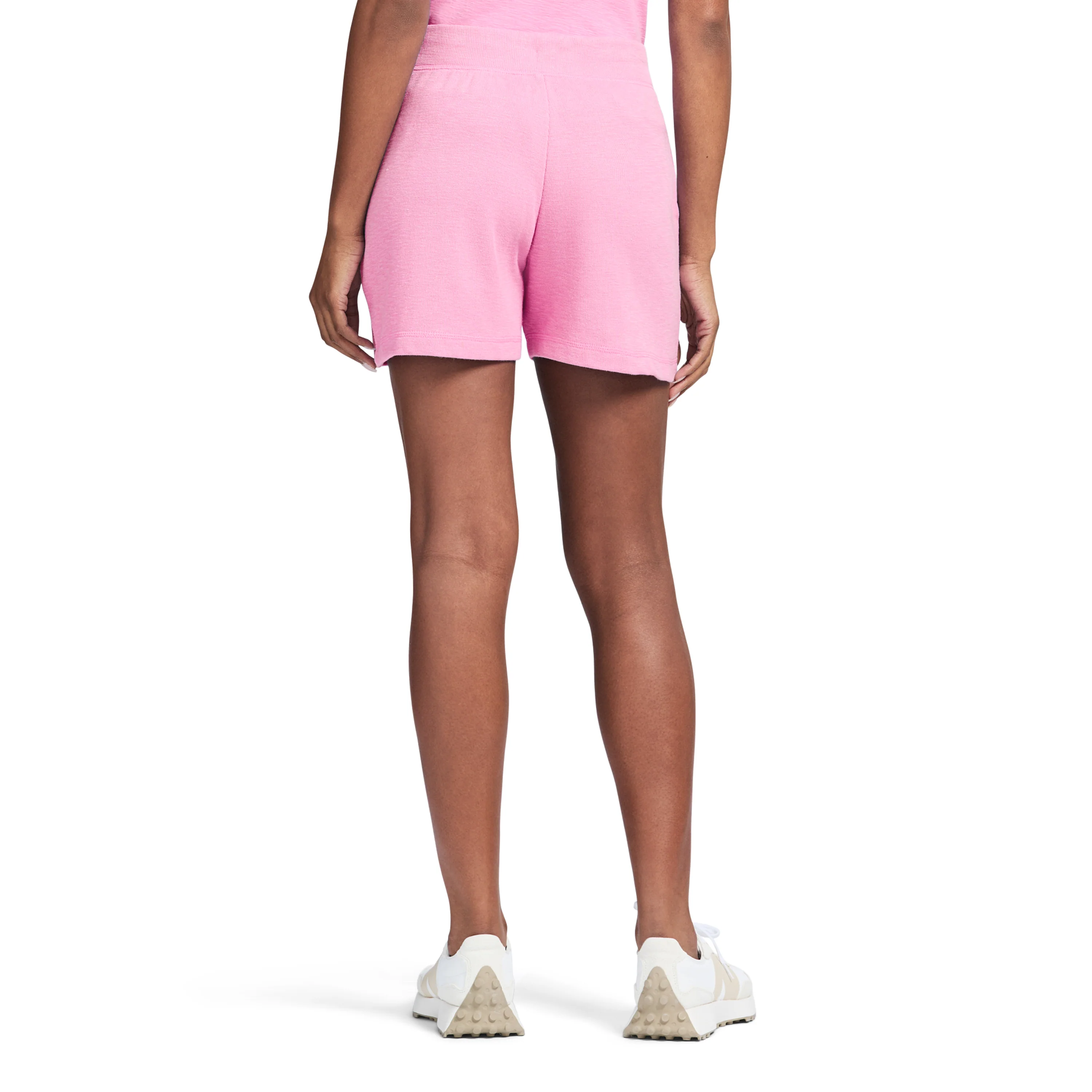SHARA PULL-ON SLUB SHORT - SACHET PINK - Image 3