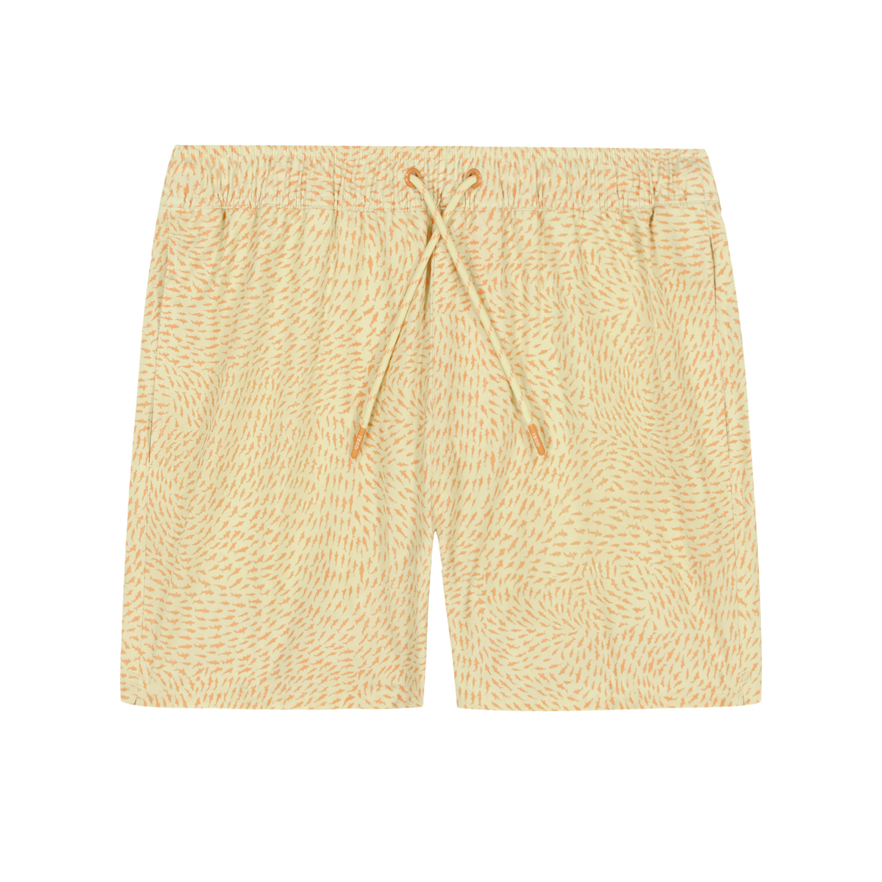 SALTWATER BEACH PERFORMANCE 15" SWIM TRUNK - LEMON MERINGUE - Image 8