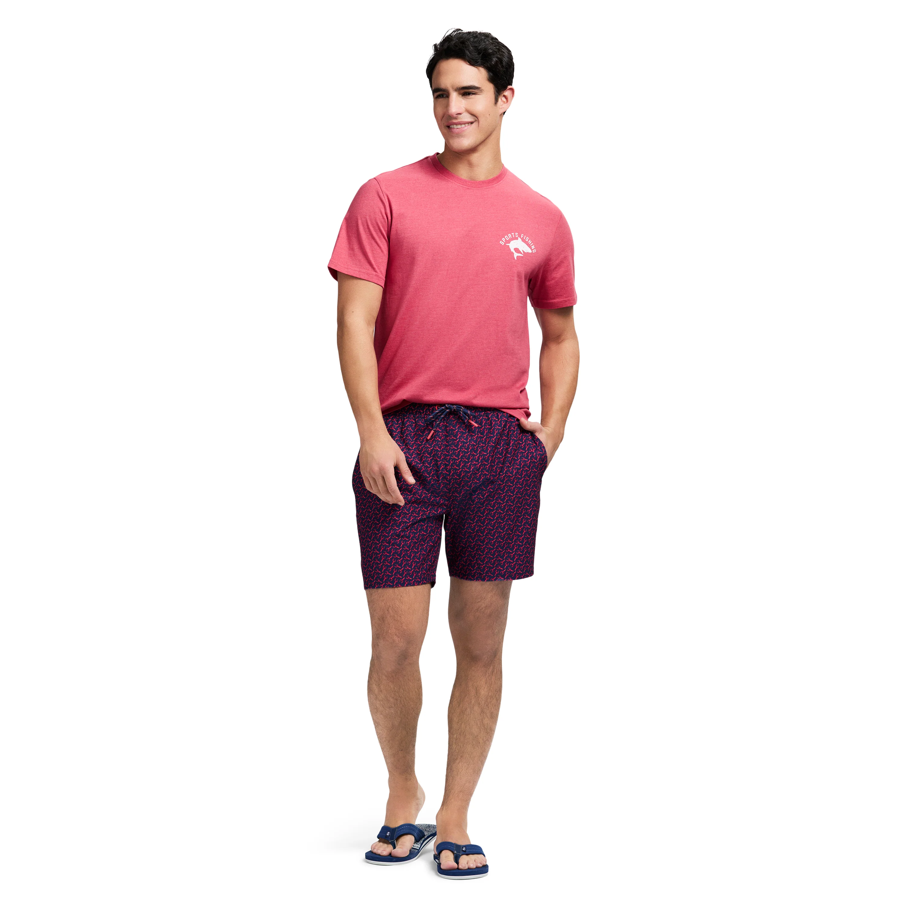 SALTWATER BEACH PERFORMANCE SWIM TRUNK - MEDIEVAL BLUE - Image 4