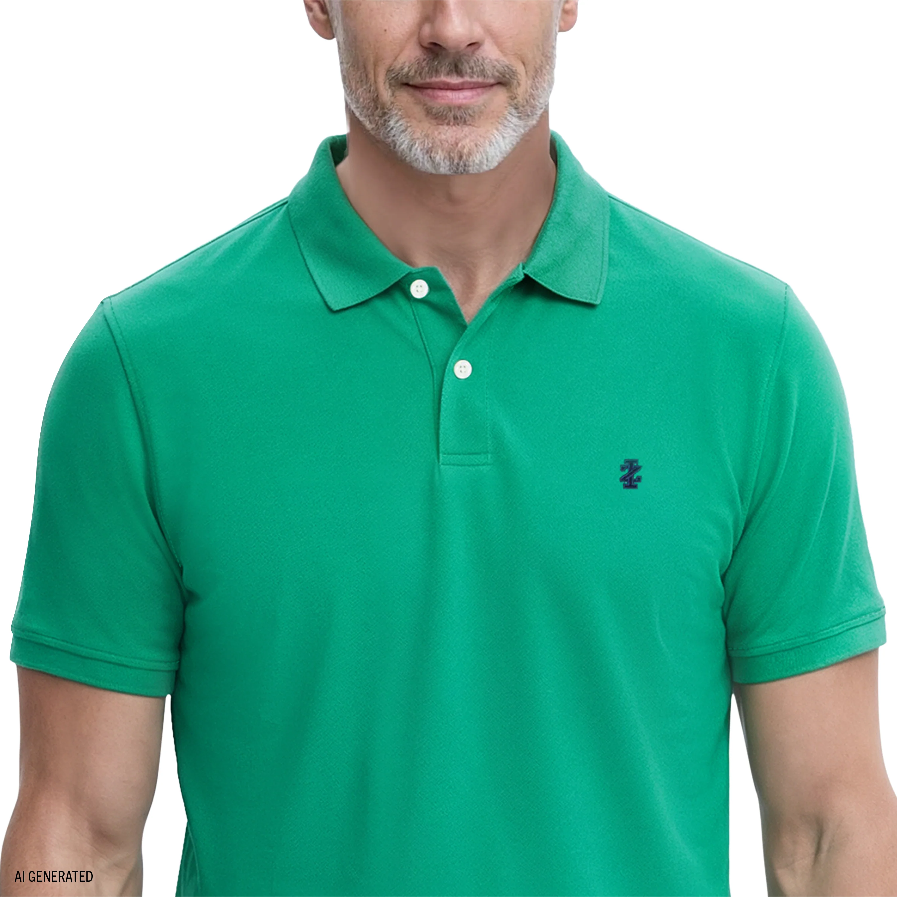 ADVANTAGE PERFORMANCE POLO - PINE GREEN - Image 3