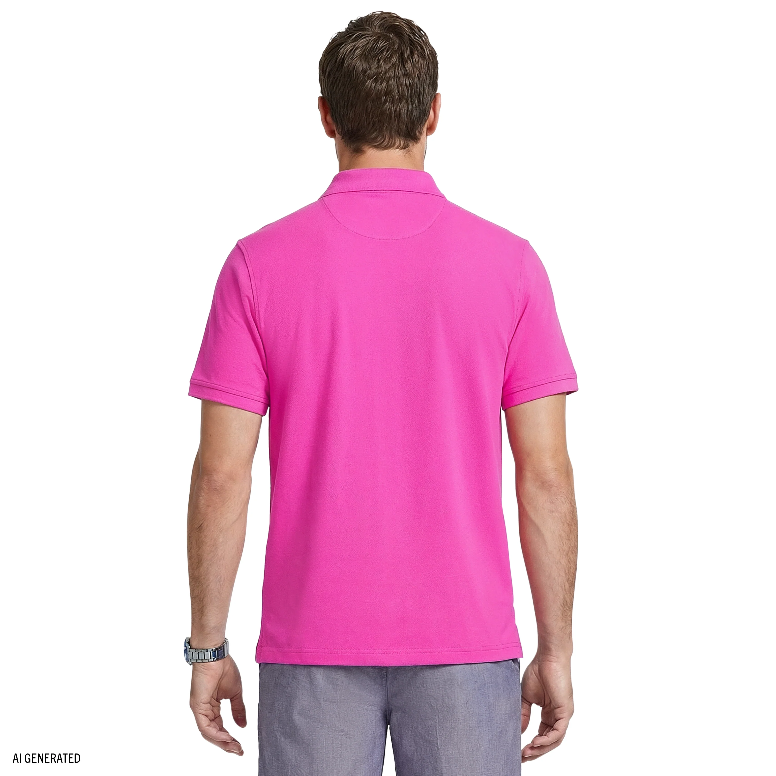 ADVANTAGE PERFORMANCE POLO - ROSE VIOLET - Image 4