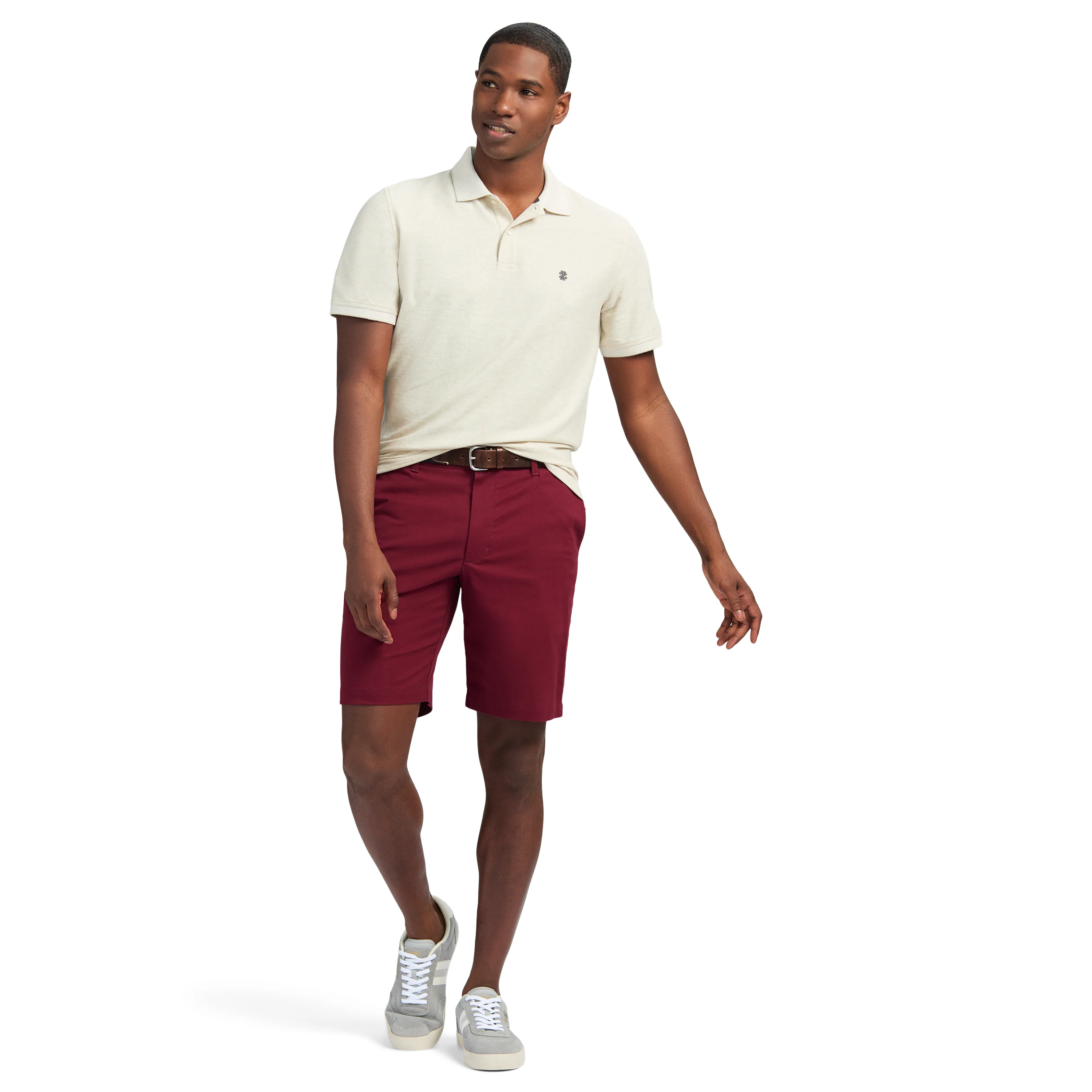 ADVANTAGE PERFORMANCE POLO - ROCK HEATHER - Image 3