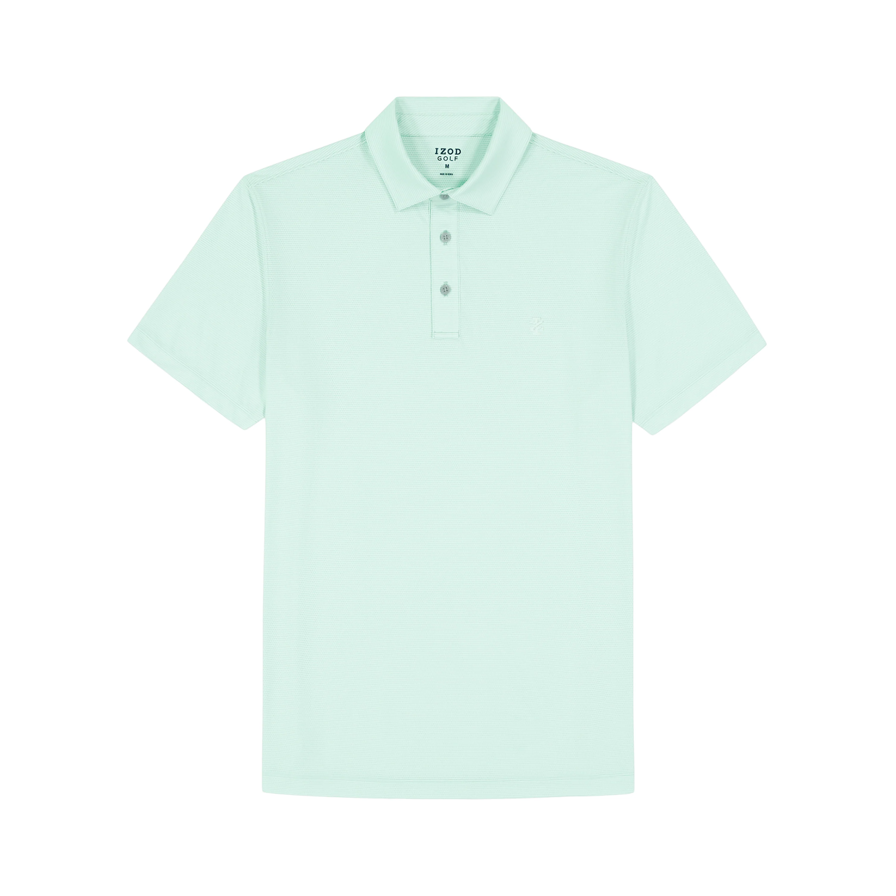 BIG & TALL GOLF SWINGFLEX MESH POLO - LIMPET SHELL - Image 4