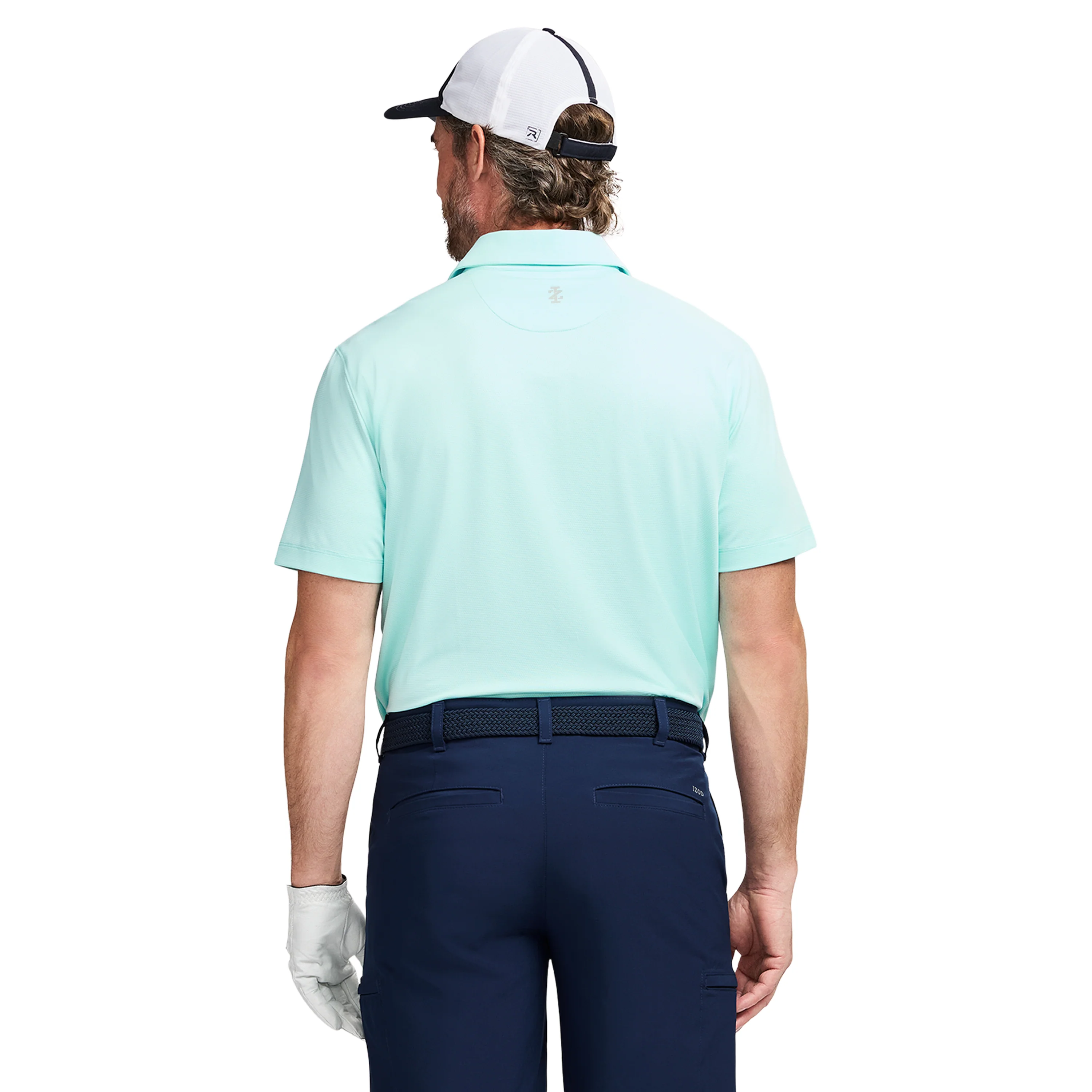 GOLF SWINGFLEX ELITE MESH POLO - TANAGER TURQUOISE - Image 3