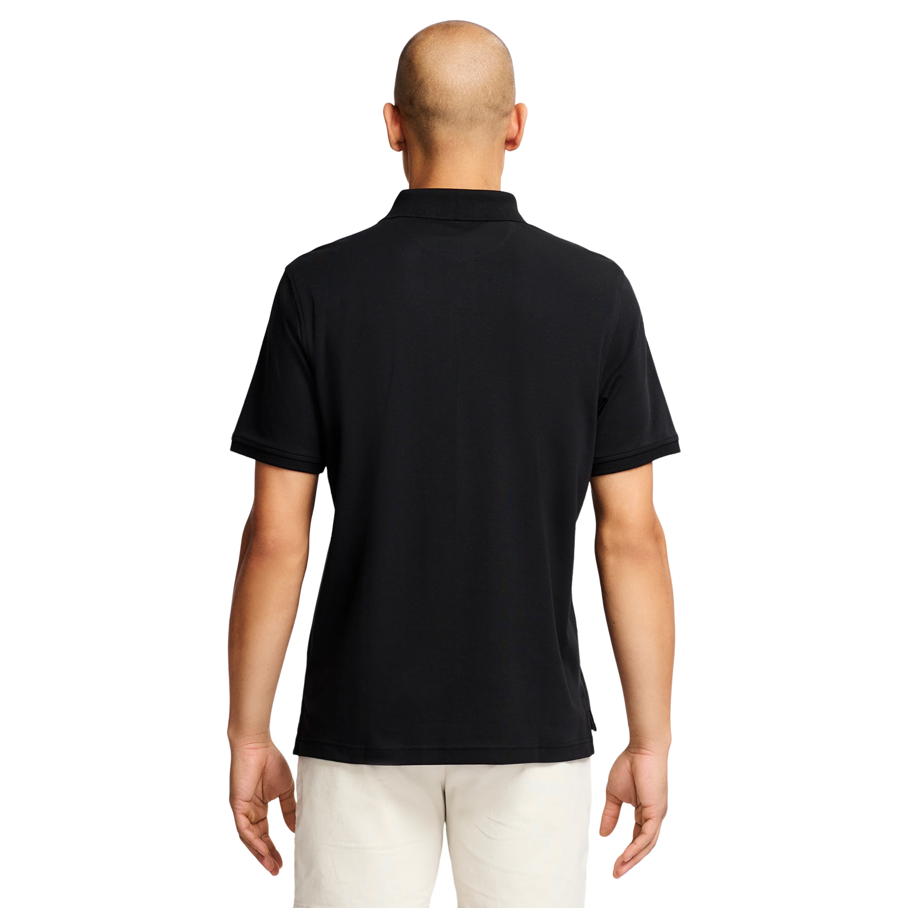 INTERLOCK POLO - BLACK - Image 3
