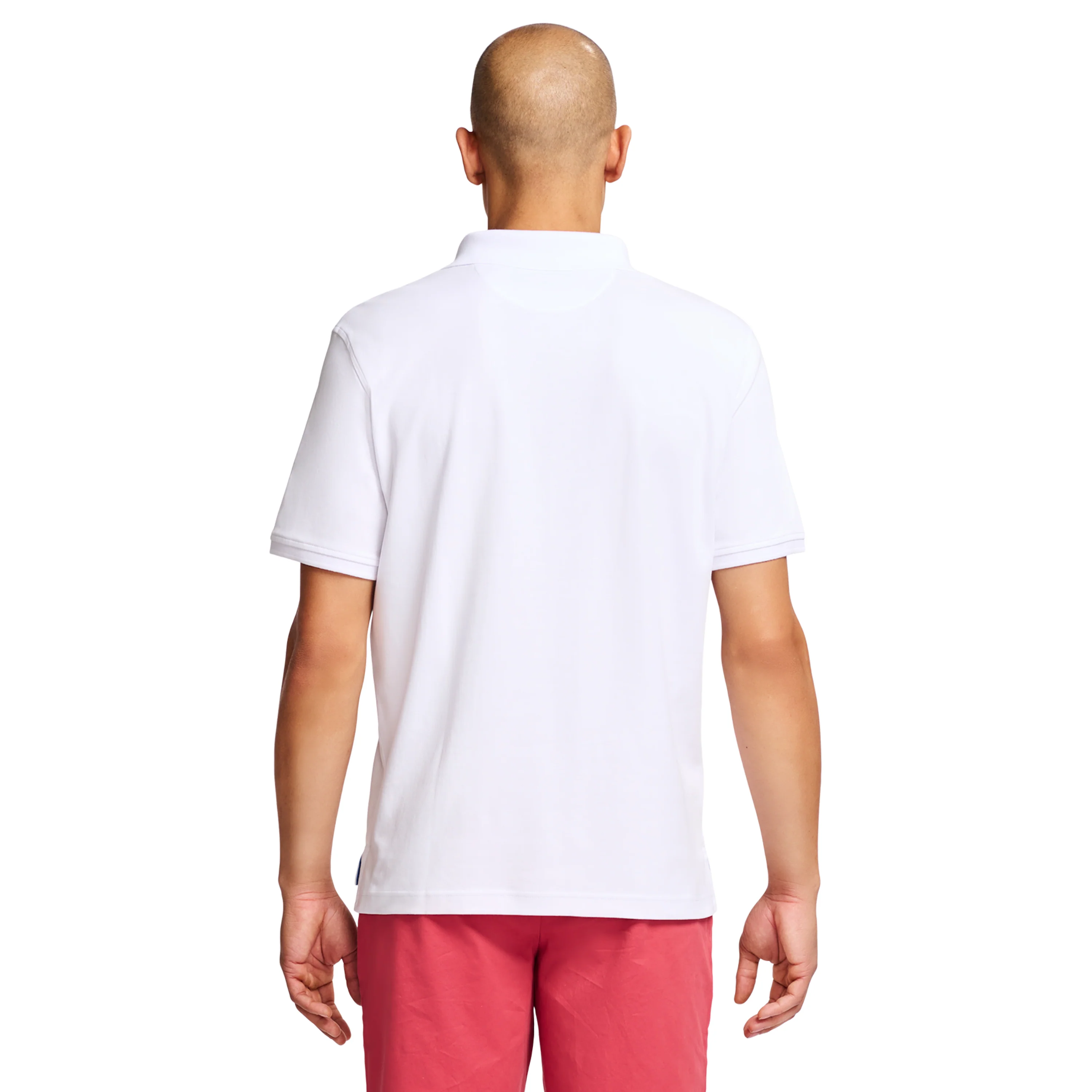 INTERLOCK POLO - BRIGHT WHITE - Image 3
