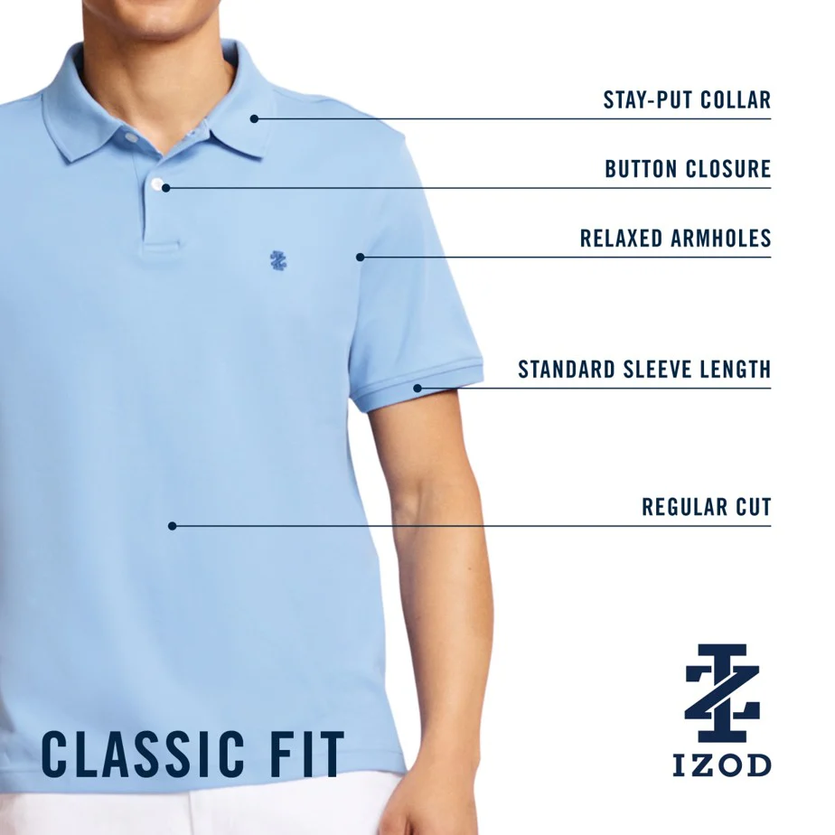 INTERLOCK POLO - CORNFLOWER BLUE - Image 5