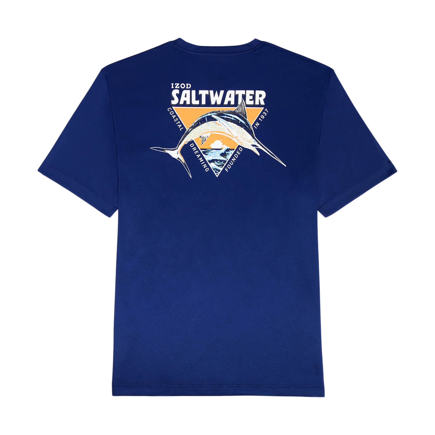SALTWATER FISHING GEAR S/S GRAPHIC TEE - MEDIEVAL BLUE - Image 6