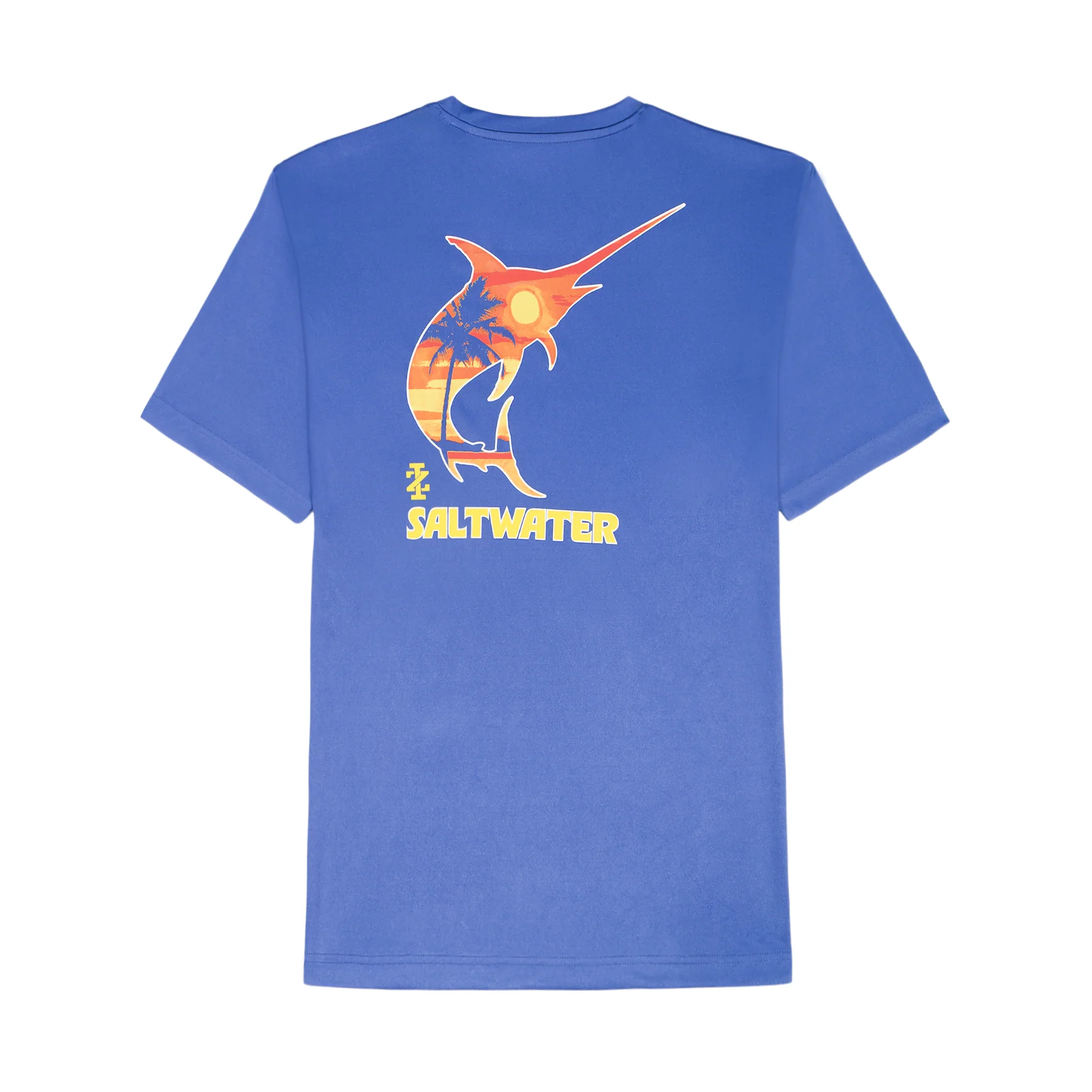 SALTWATER FISHING GEAR S/S GRAPHIC TEE - TRUE NAVY - Image 6