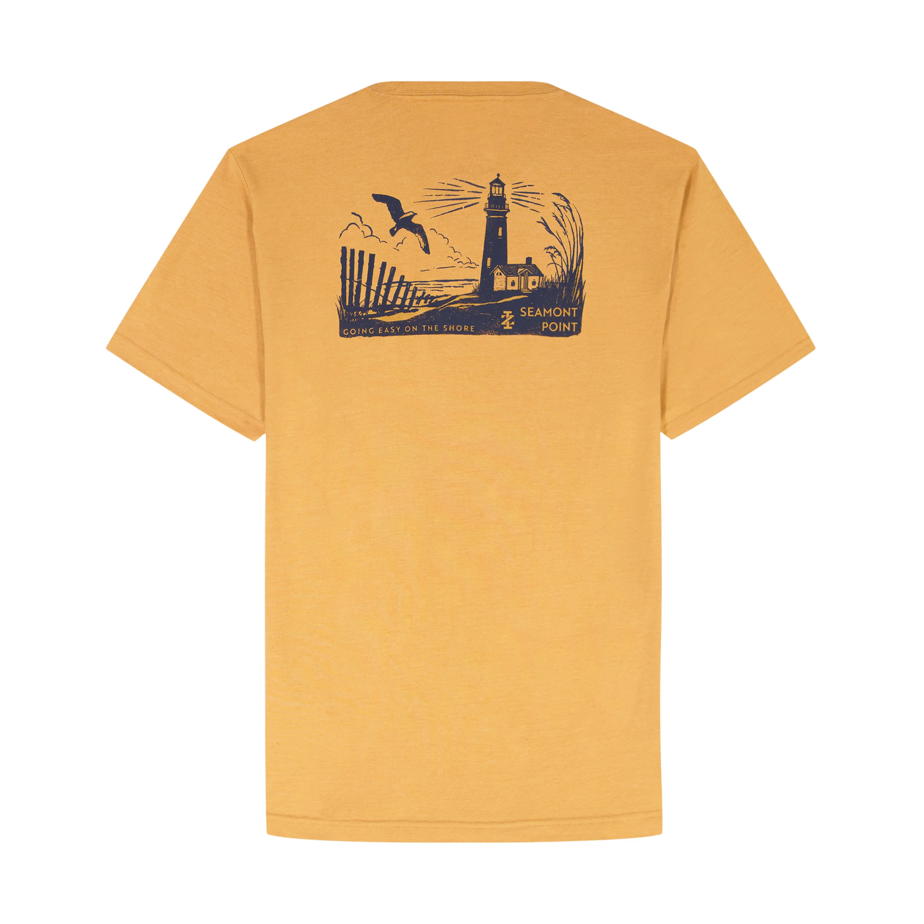 SALTWATER S/S GRAPHIC TEE - OAK BUFF - Image 5