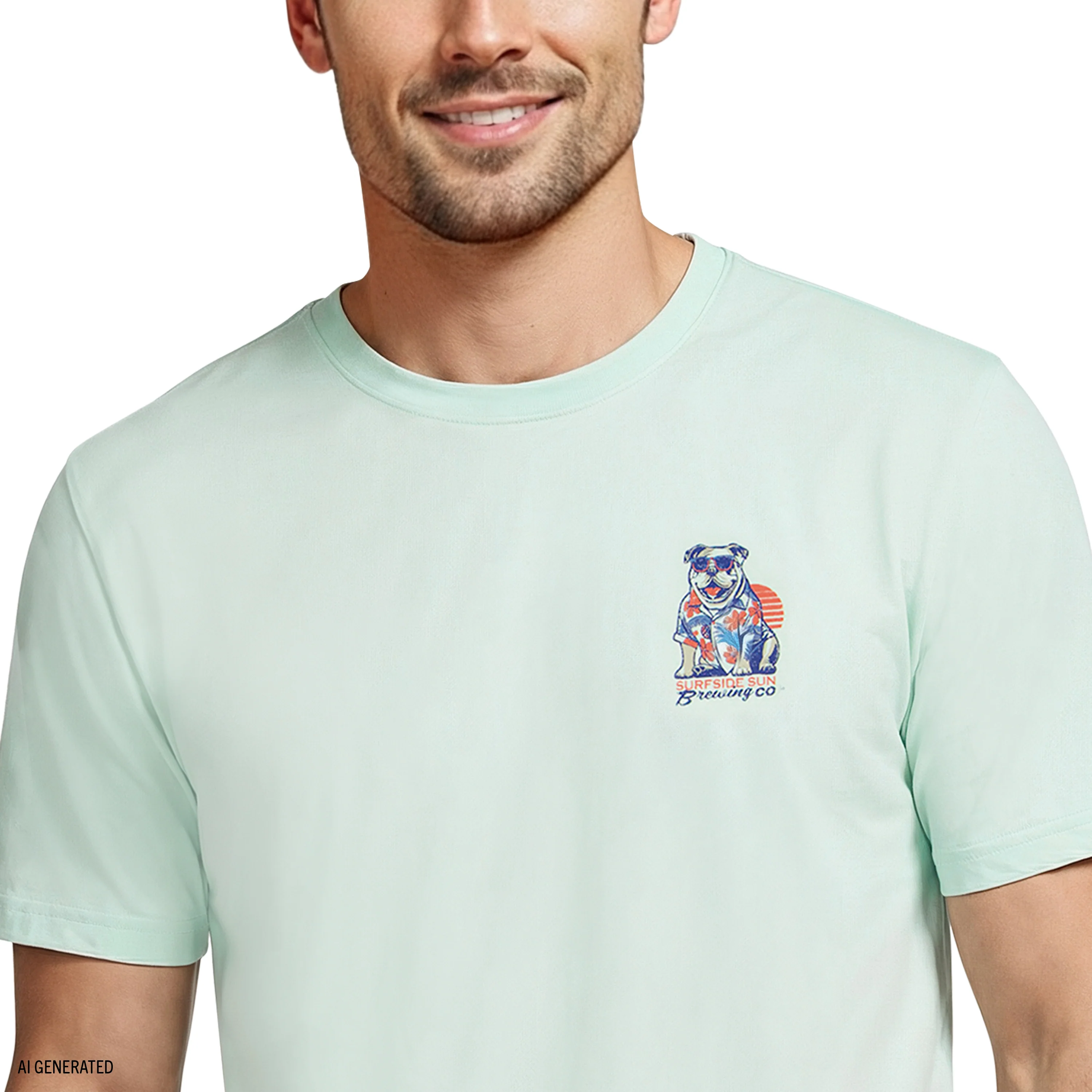 SALTWATER S/S GRAPHIC TEE - SURF SPRAY - Image 4