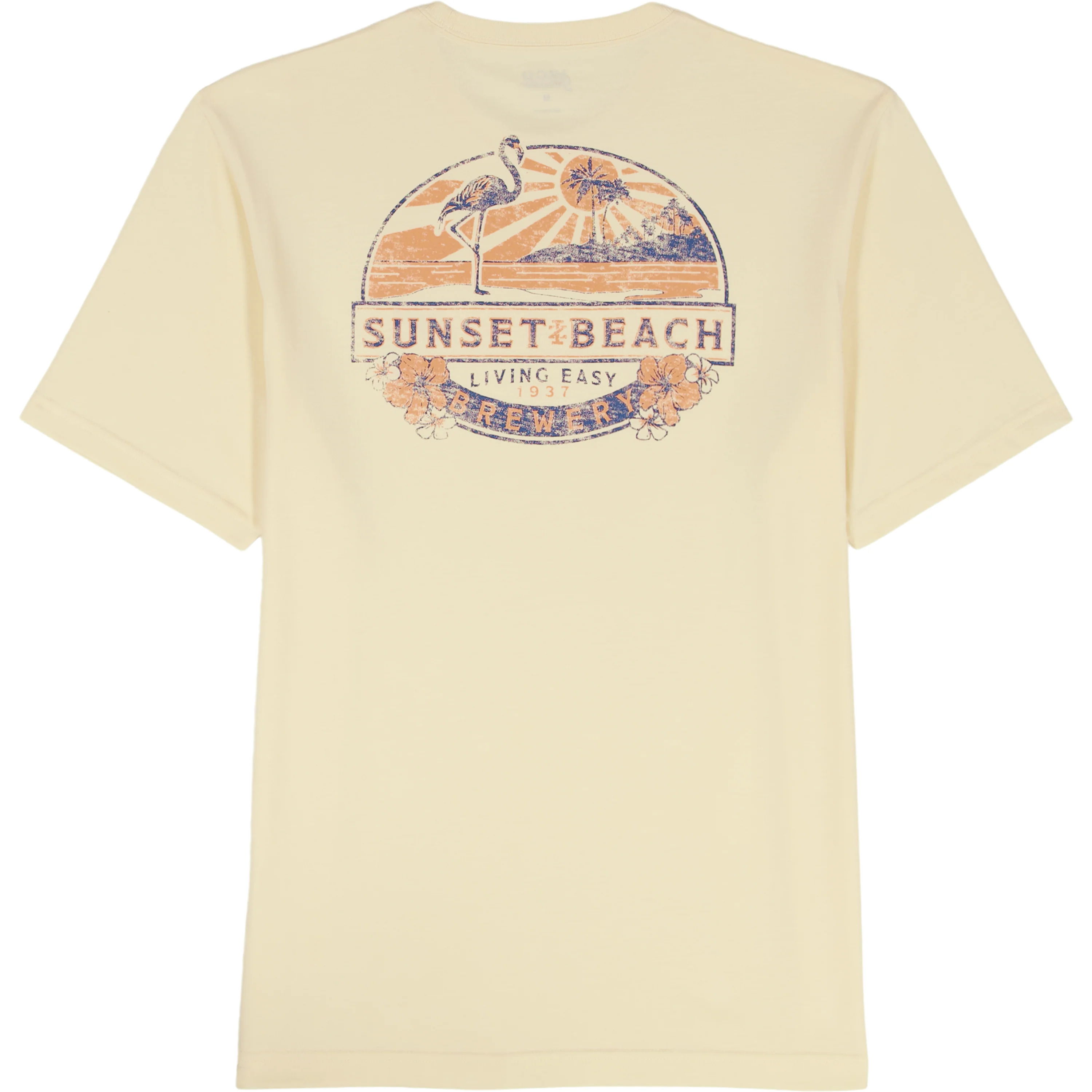 SALTWATER S/S GRAPHIC TEE - PASTEL YELLOW - Image 5
