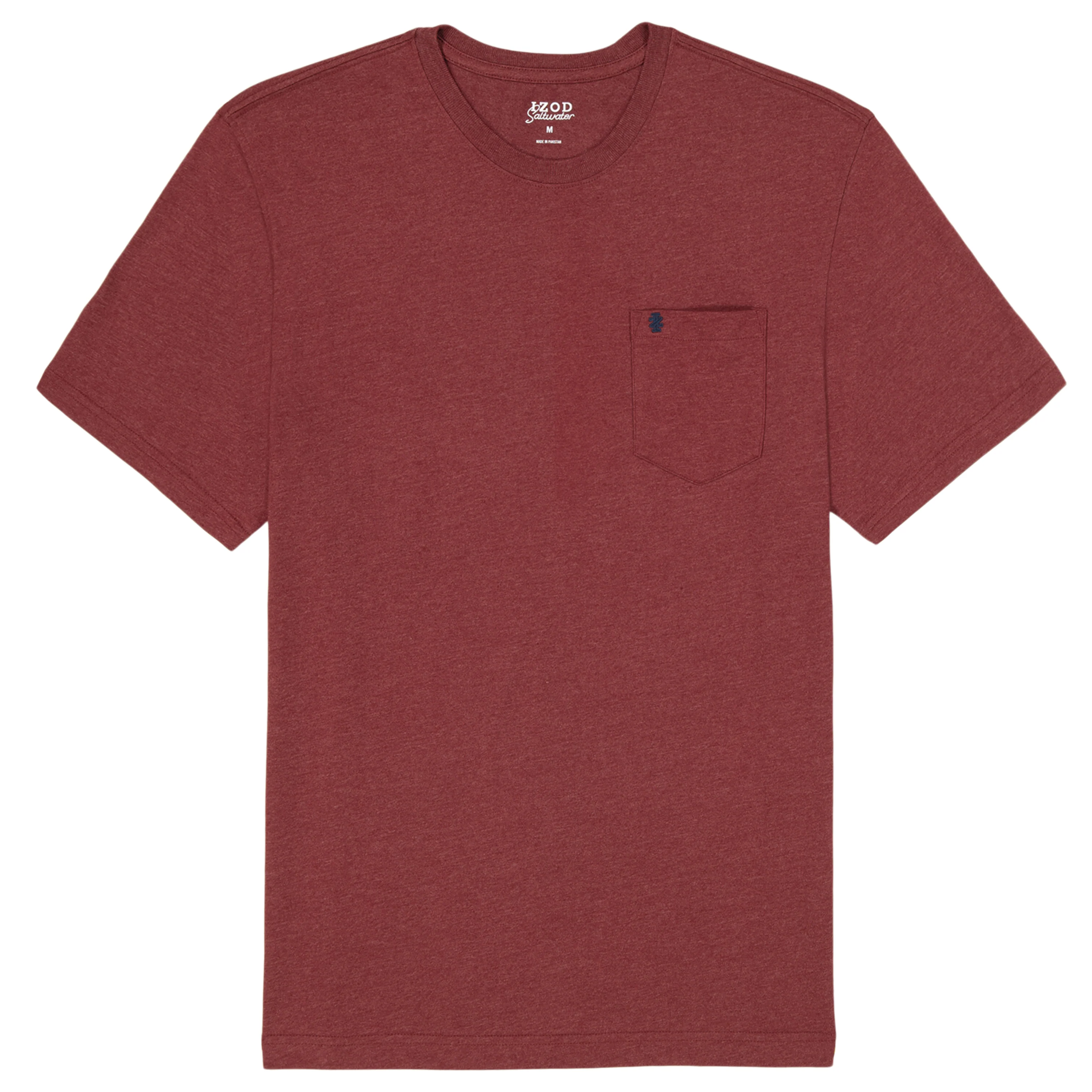 SALTWATER SOFT WASH POCKET CREW - SUNDRIED TOMATO - Image 5