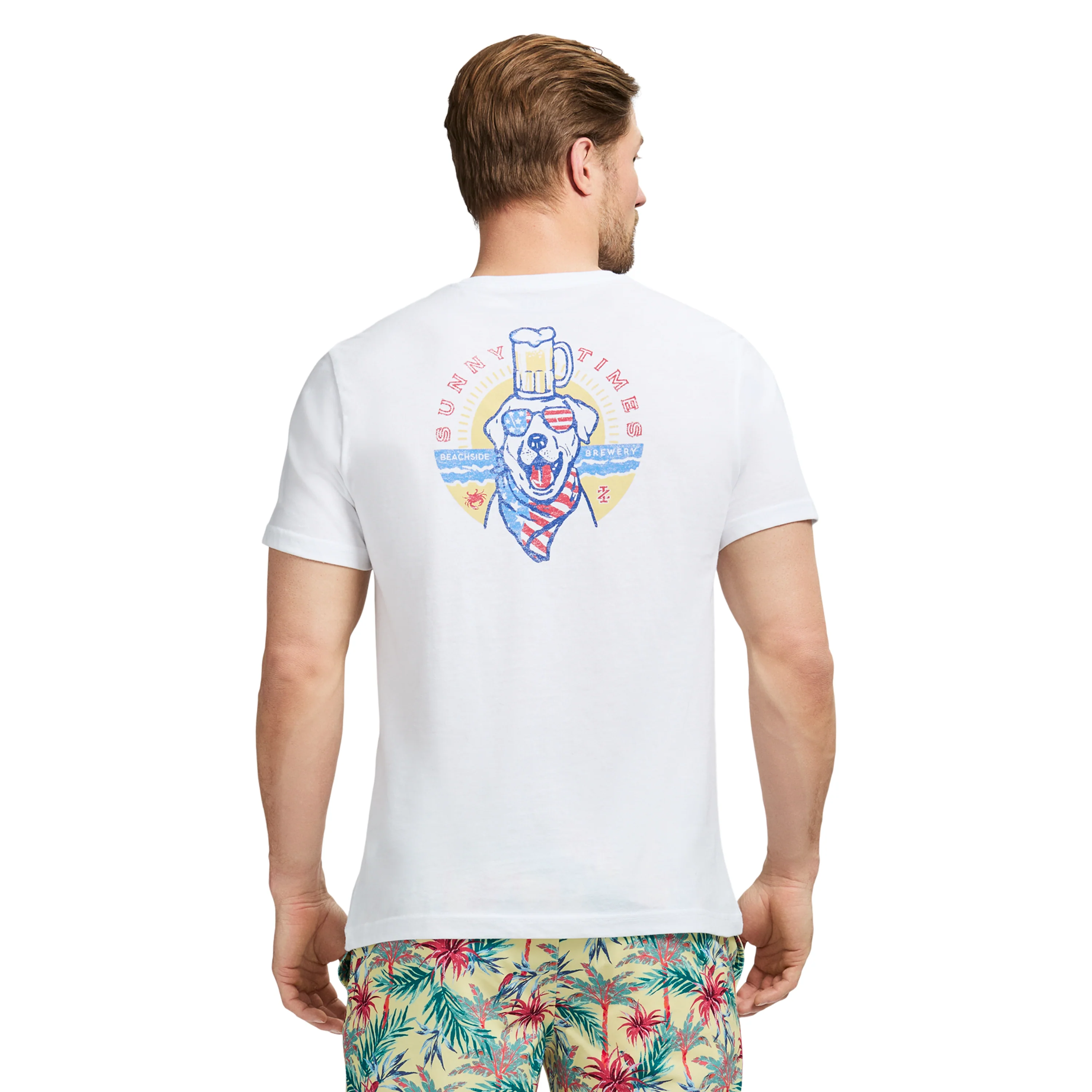 SALTWATER S/S GRAPHIC TEE - BRIGHT WHITE - Image 2