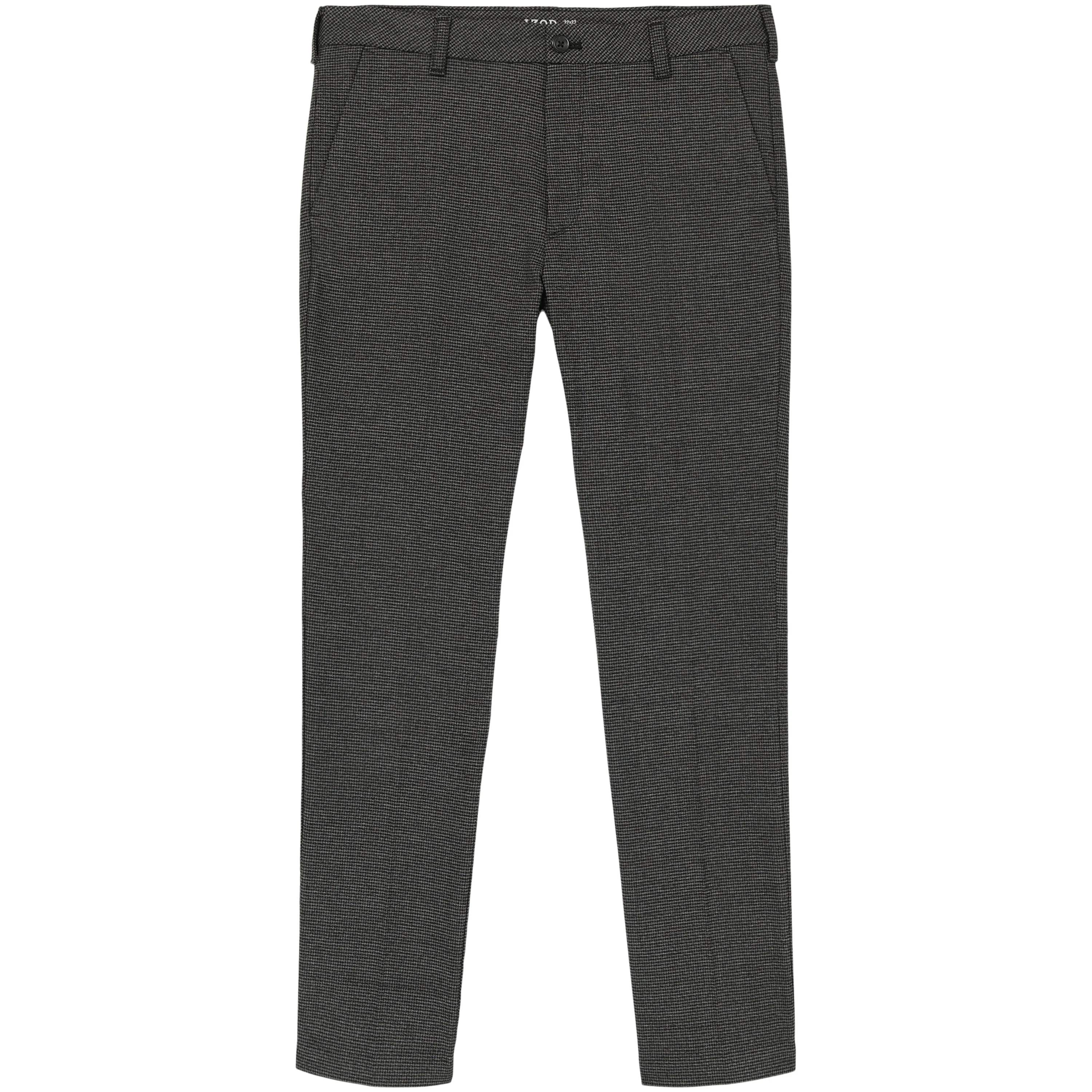 PERFORMANCE FLAT FRONT DRESS PANTS STRAIGHT - BLACK - Image 6