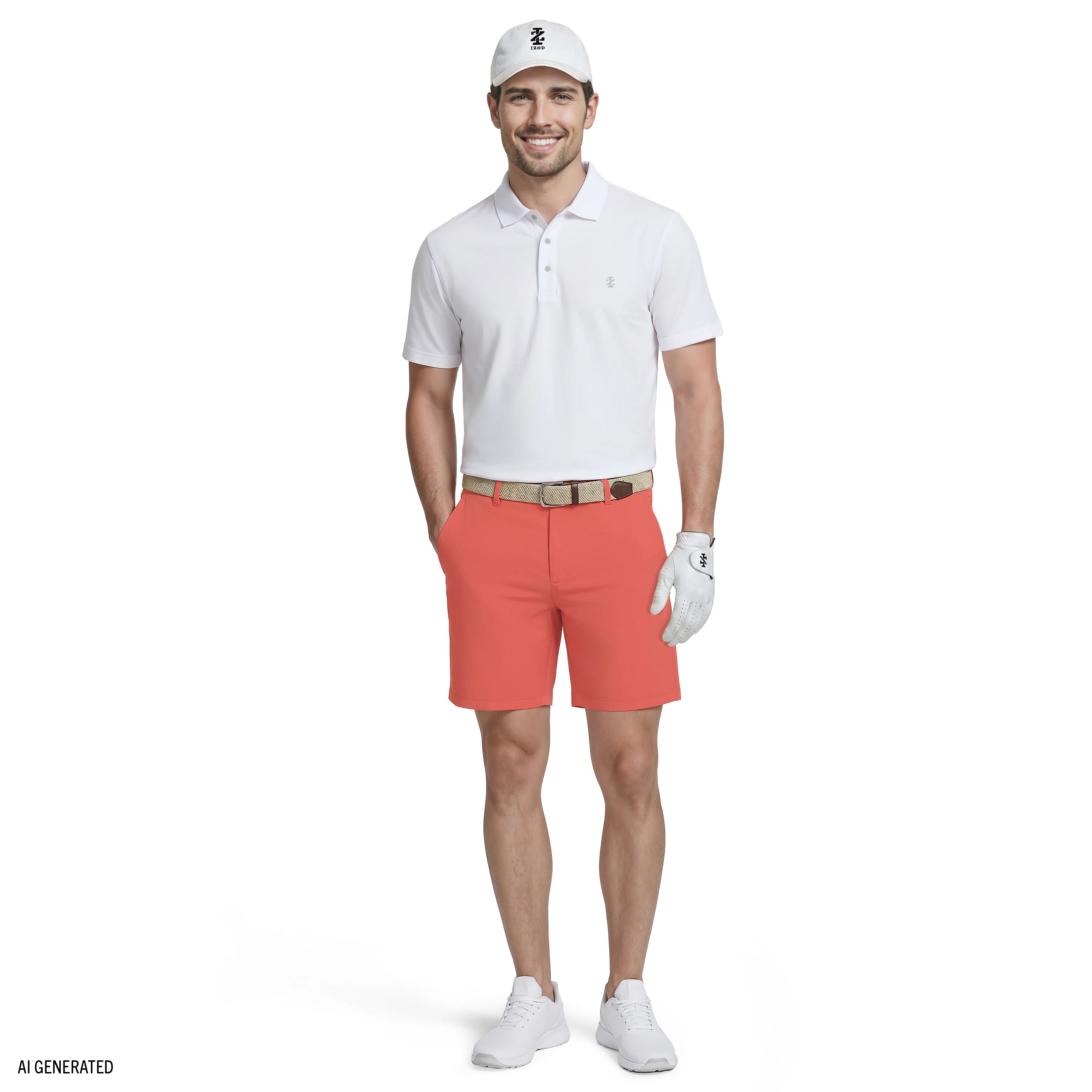 GOLF SWINGFLEX DOBBY SHORT - ROSE OF SHARON HTH - Image 4