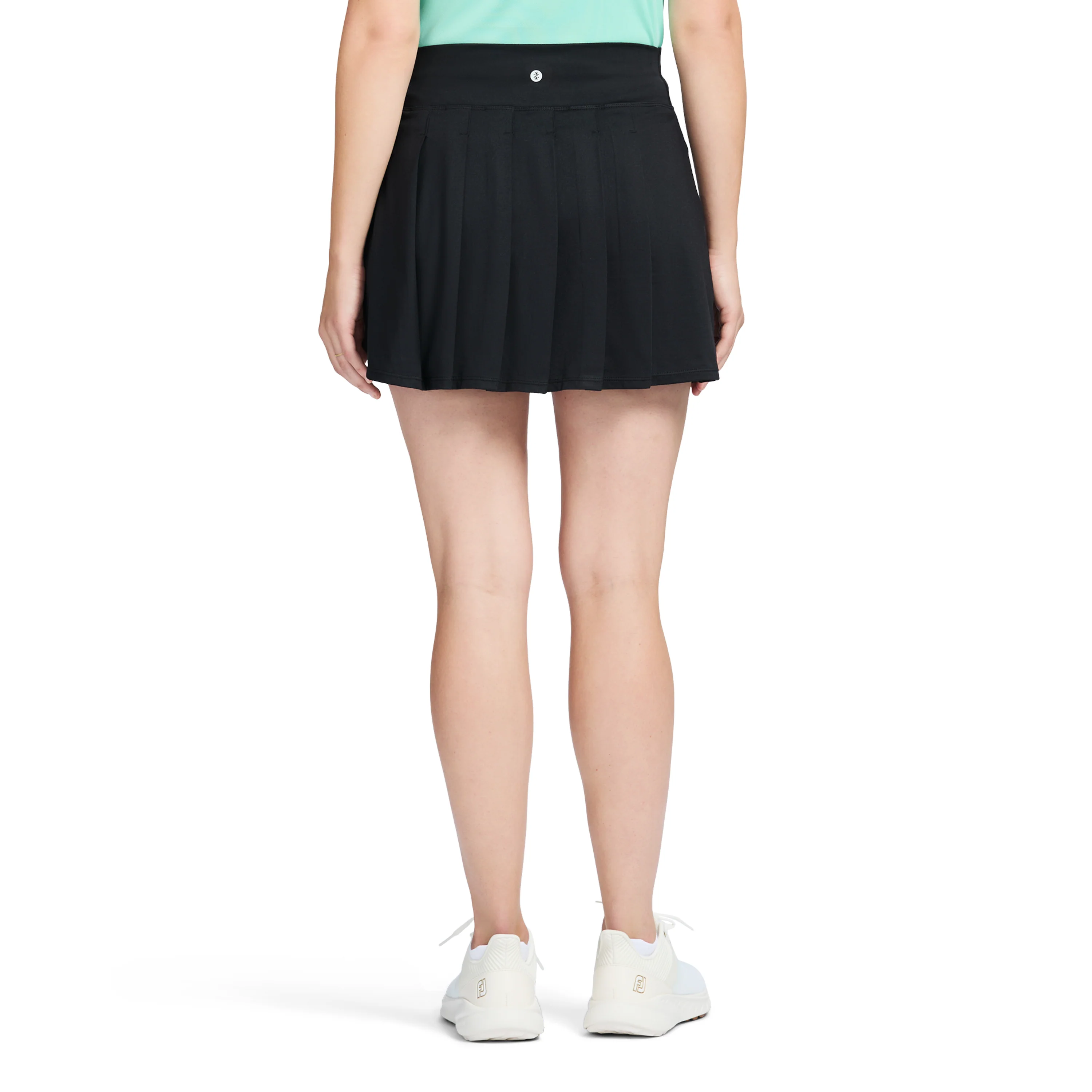 VENUS PLEATED BACK SKORT - BLACK - Image 3
